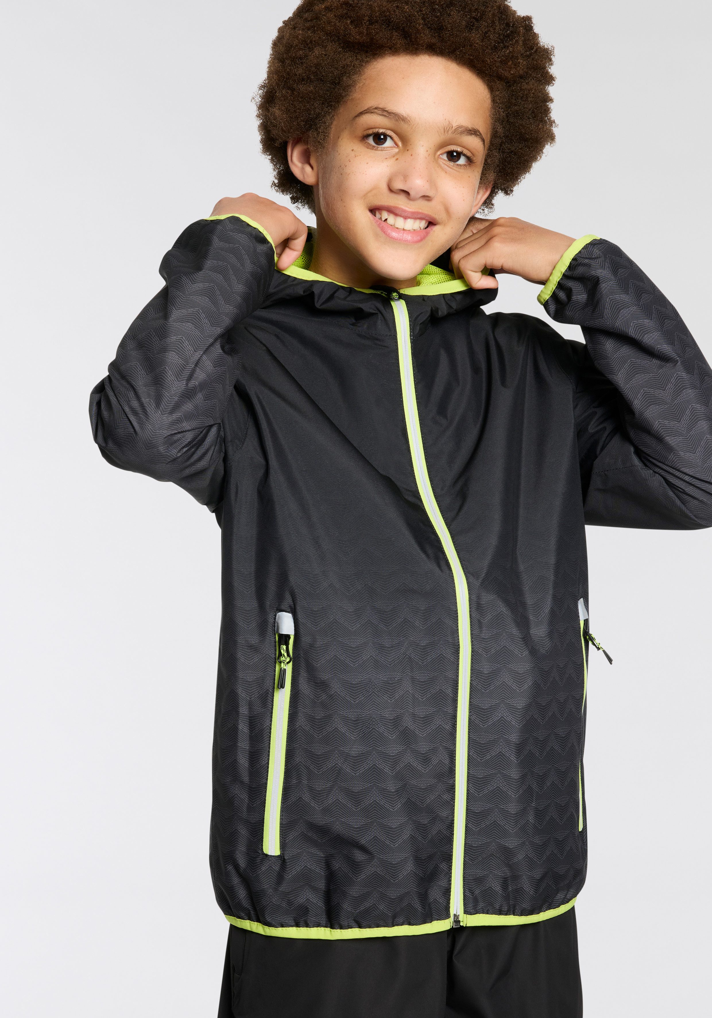 Killtec Regenjack KOS 224 BYS JCKT Water- & winddicht & ademend & licht & voor kinderen