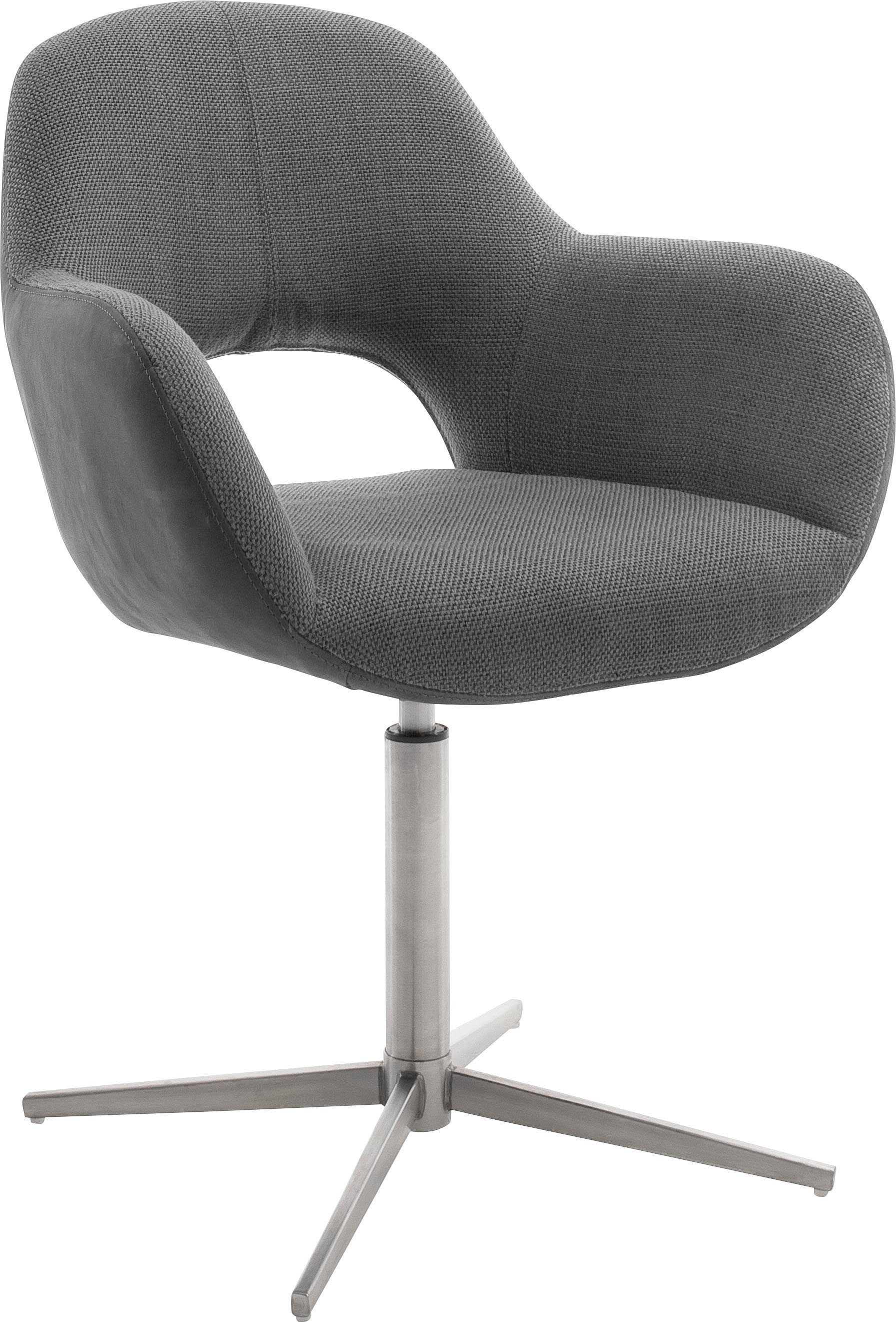 MCA furniture Eetkamerstoel MELROSE Stoel 360º draaibaar met nivellering (set, 2 stuks)