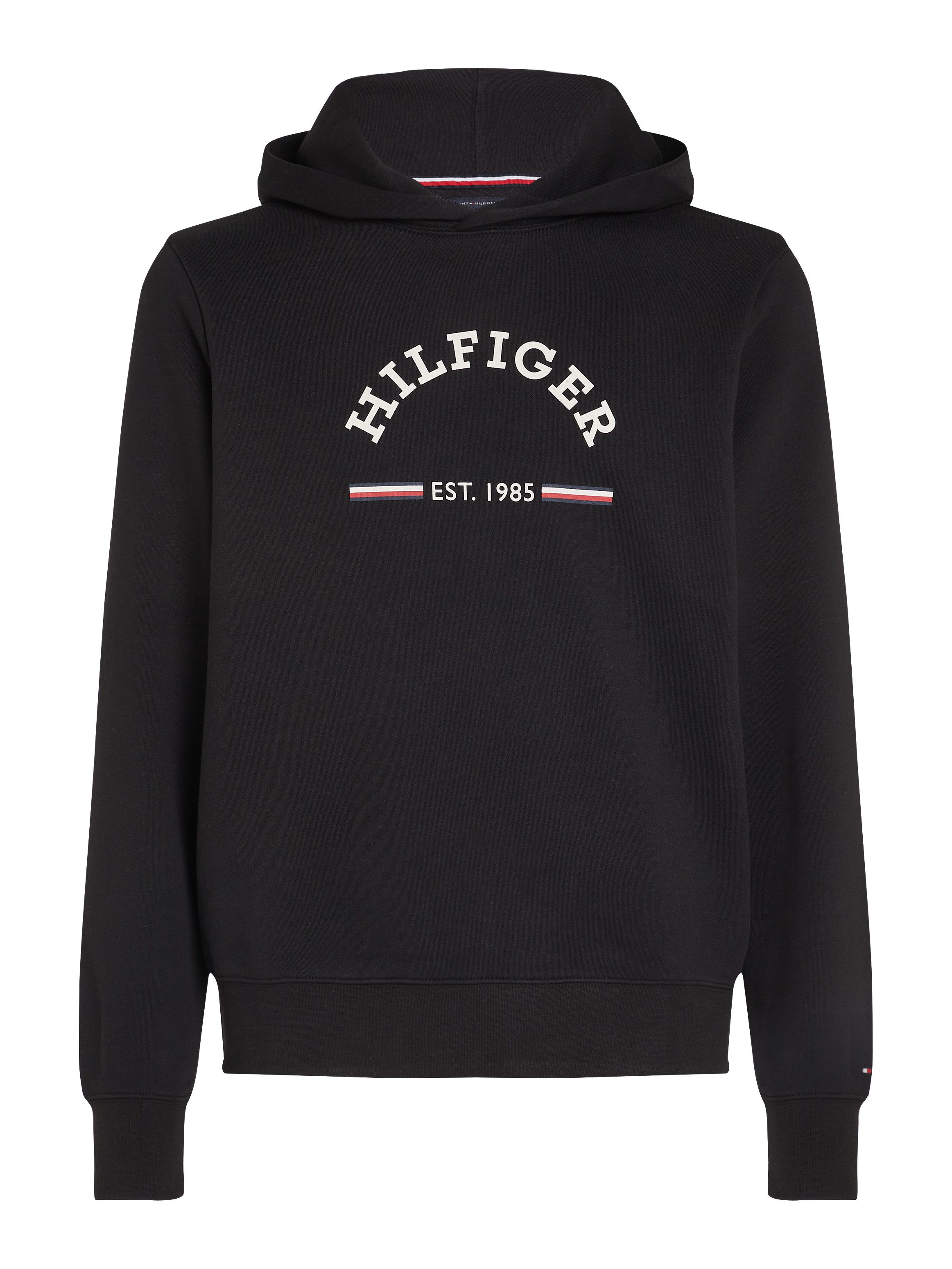 Tommy Hilfiger Hoodie ROUNDALL HOODY contrasterende merkprint