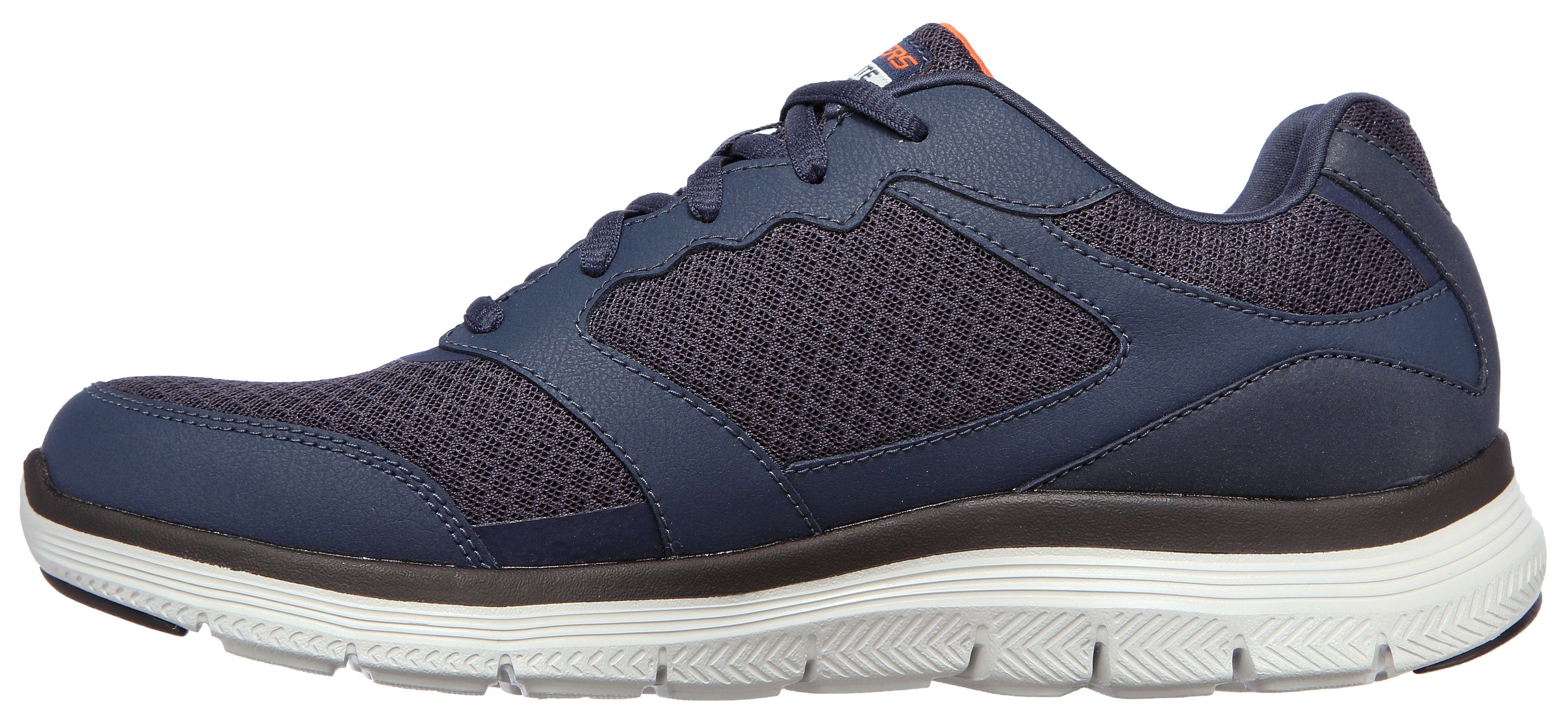Skechers Sneakers FLEX ADVANTAGE 4.0 met lichte profiel, vrijetijdsschoen, lage schoen, veterschoen
