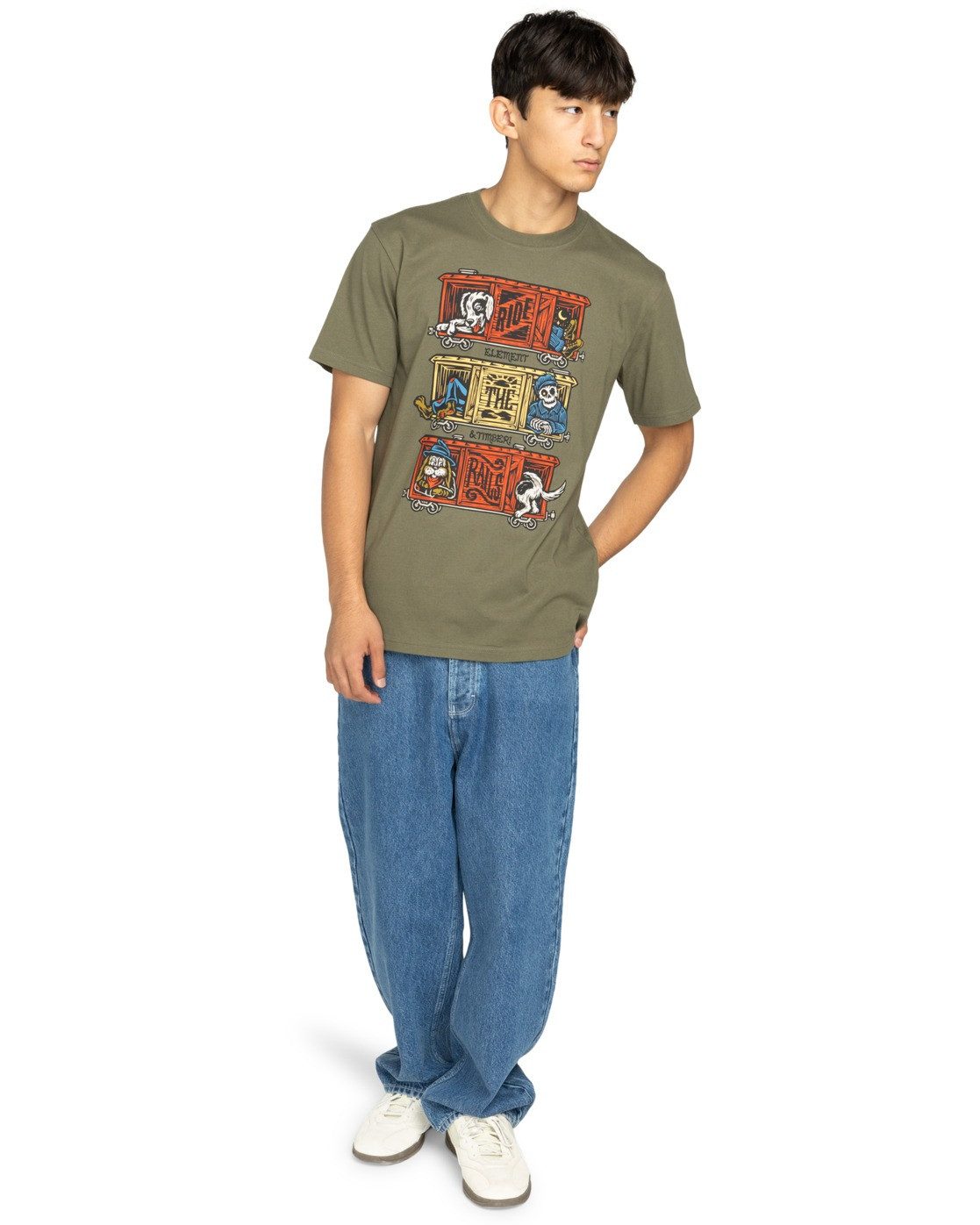 Element T-shirt Timber Boxcar
