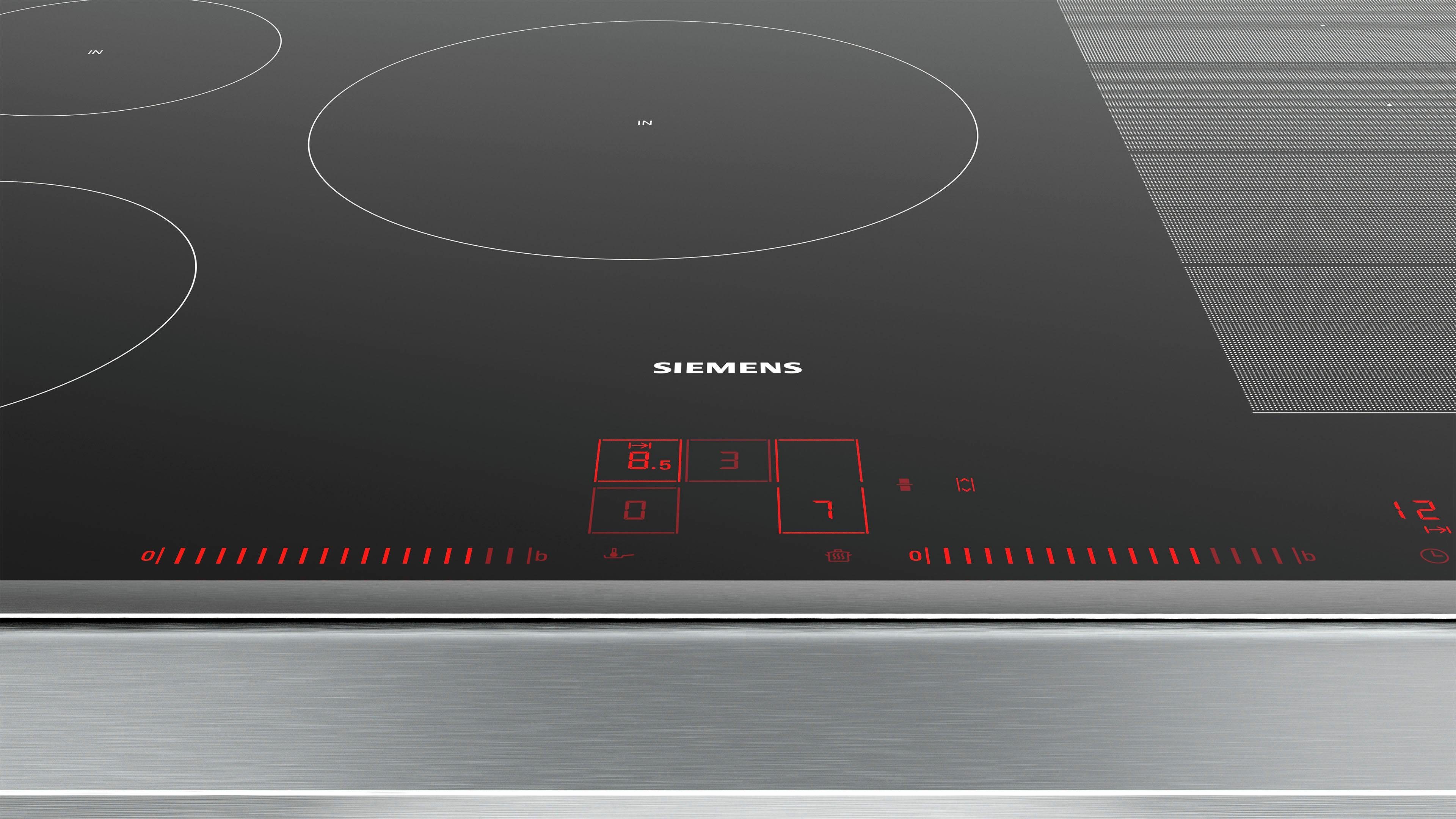 SIEMENS Flex-inductiekookplaat van SCHOTT CERAN® EX845LVC1E met ...