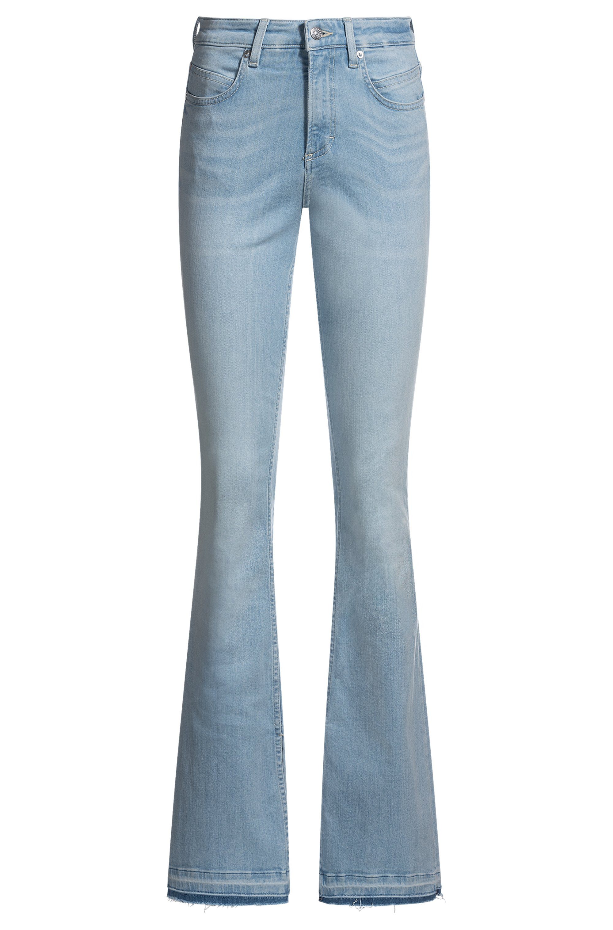 Boss Orange Bootcut jeans Rosa High Rise Bootcut Premium Damesmode (BOSS ORANGE DENIM)