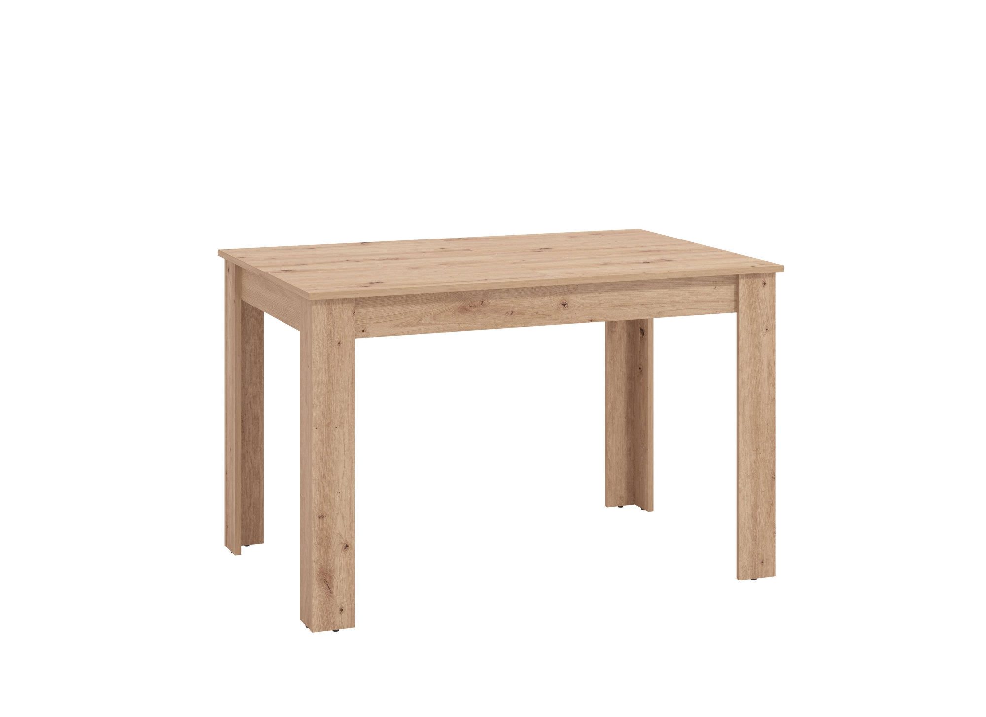 Home affaire Eettafel Hamar eettafel 120x80, Wit of Eiken Houten Keukentafel