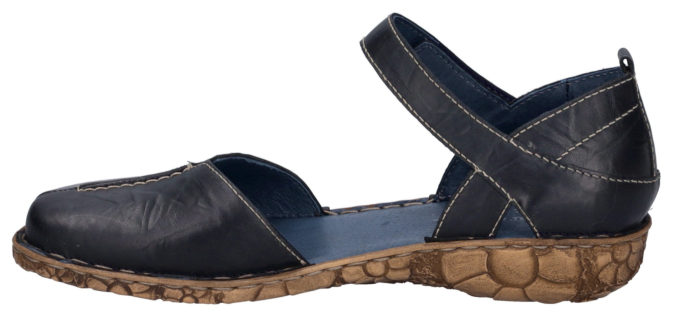 Josef Seibel Ballerina's met riempje ROSALIE 42 , sandaal, gespschoen, comfortschoen met klittenbandsluiting