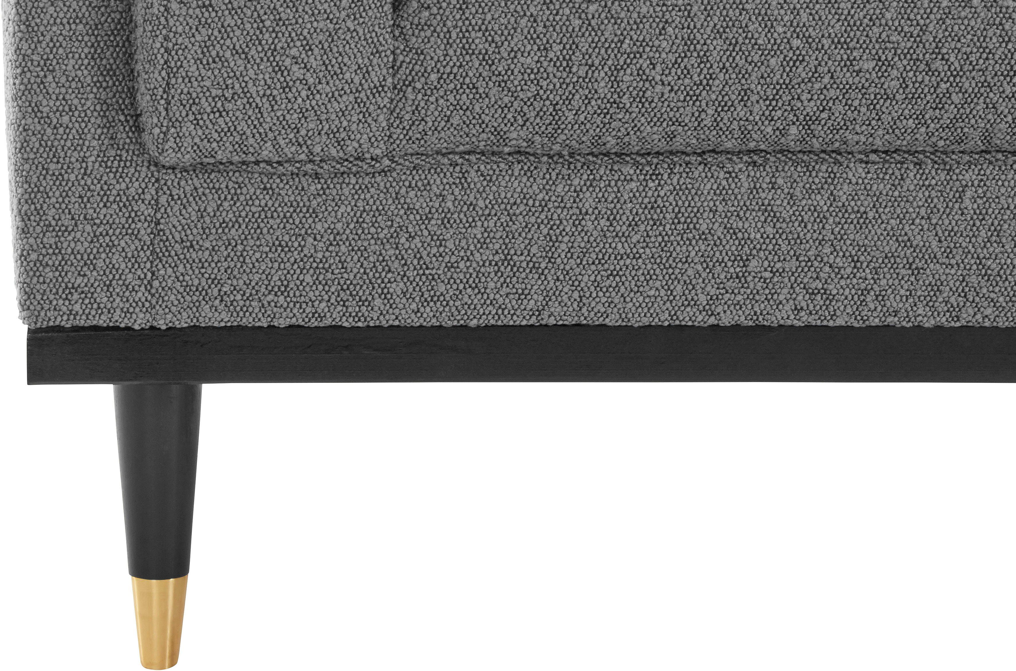 Guido Maria Kretschmer Home&Living 3-zitsbank Chamby New bouclé-structuurbekleding met stiksels bij de leuning