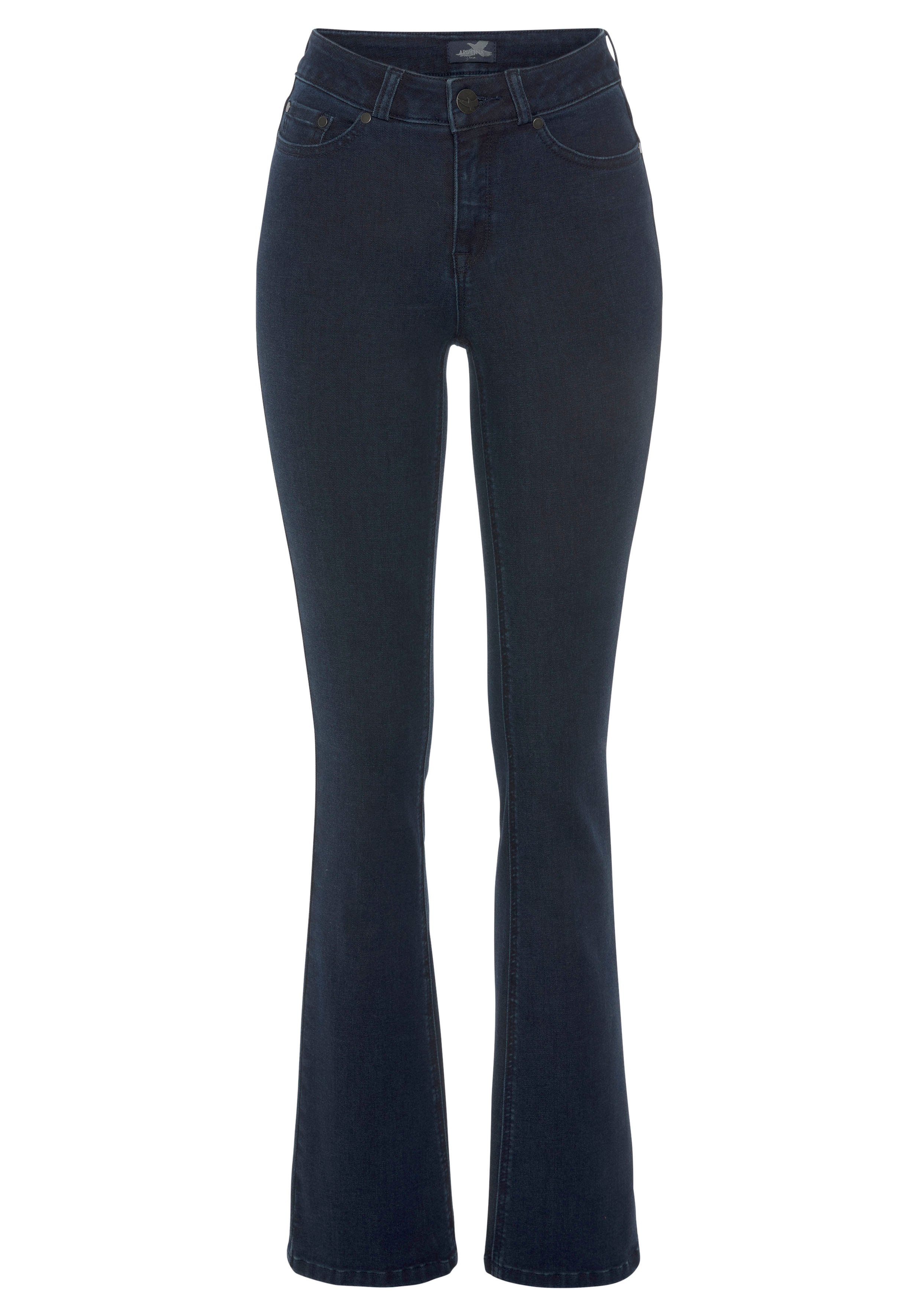 Arizona Bootcut jeans Ultra Soft elastische pasvorm, uitlopende pasvorm, hoge taille