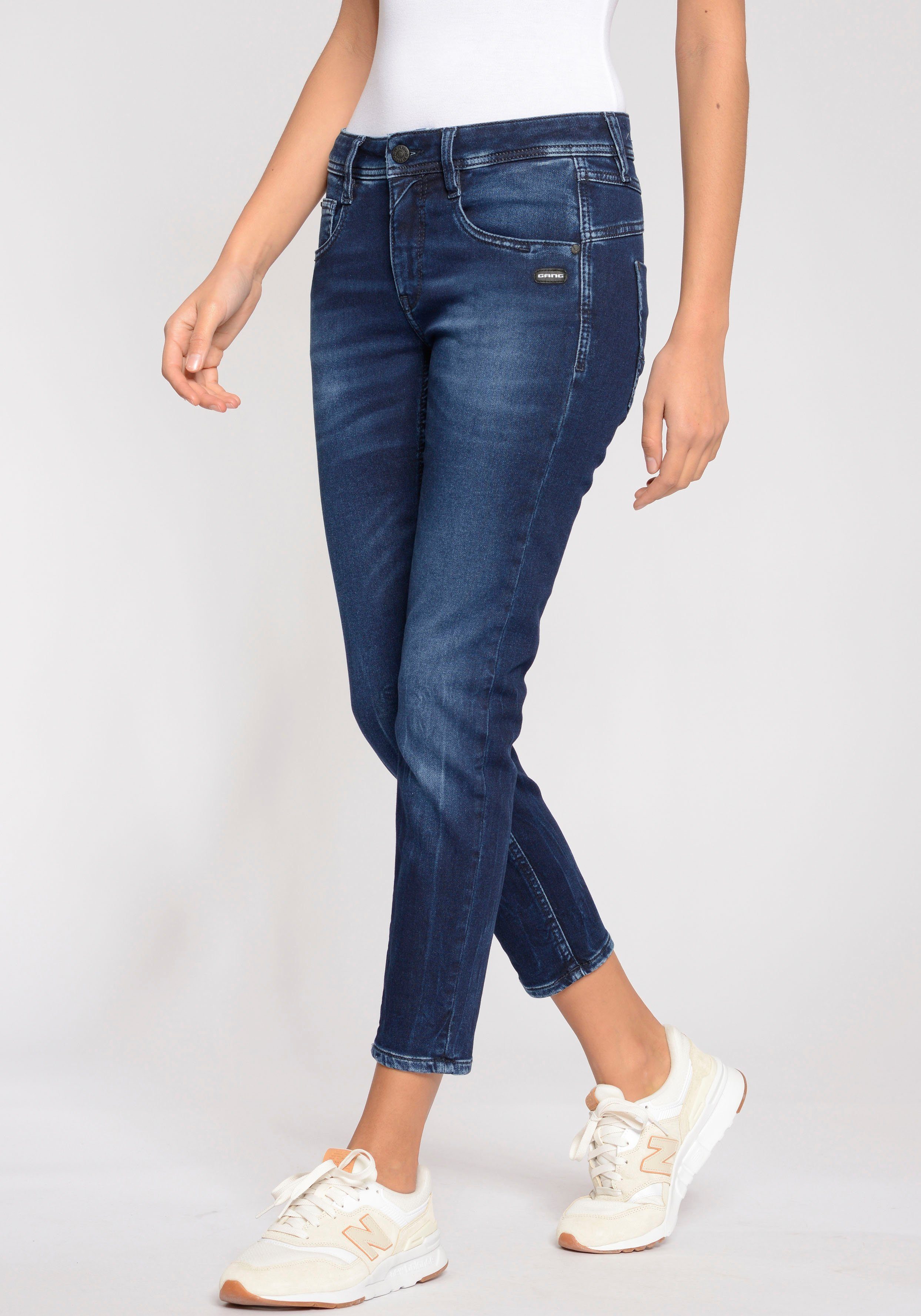GANG Relax fit jeans 94AMELIE CROPPED in 5-pocket-stijl