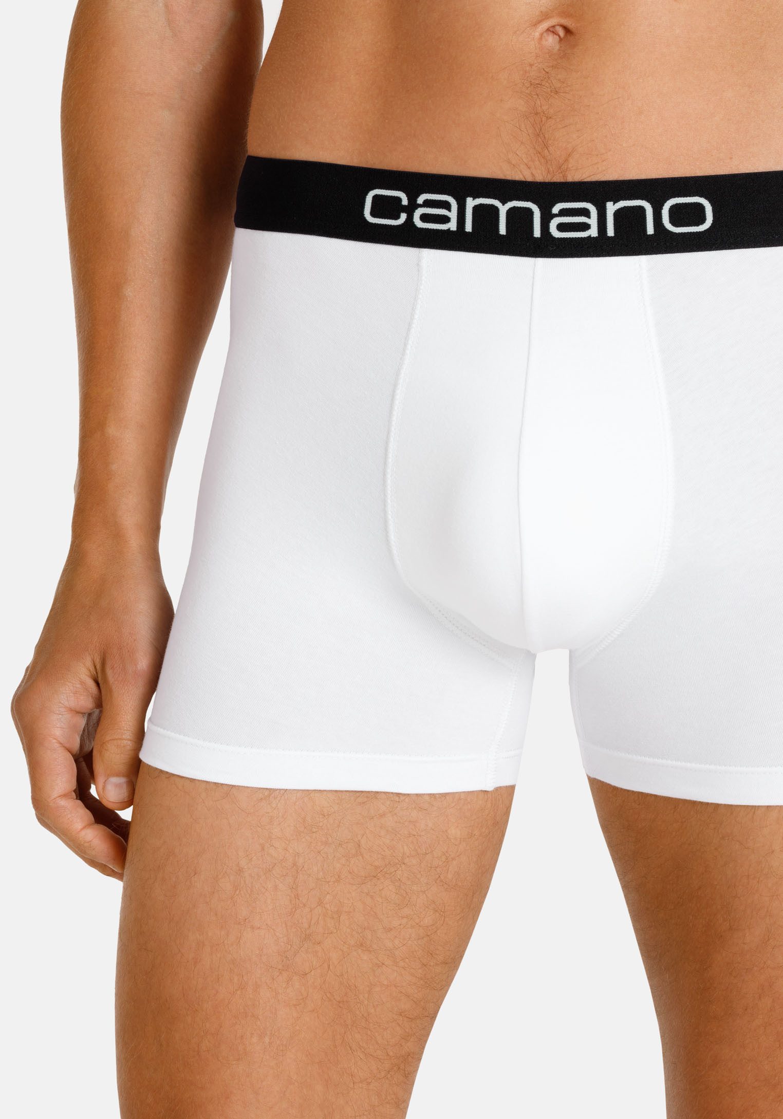 Camano Boxershort Comfort met elastische logoband (Set van 2)