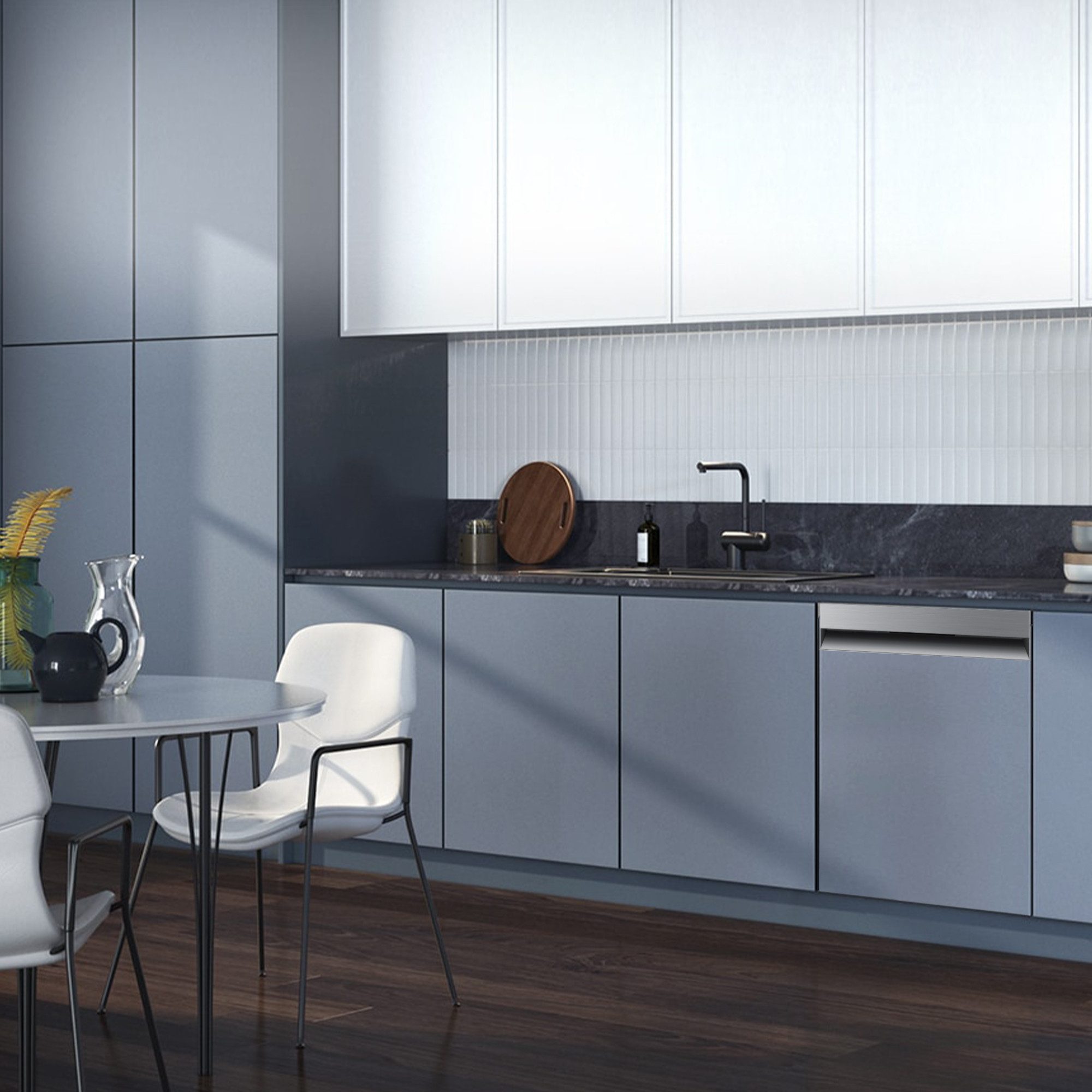 Samsung Semi-geïntegreerde vaatwasser DW60BG750SSLET, 81,5 cm x 59,5 cm
