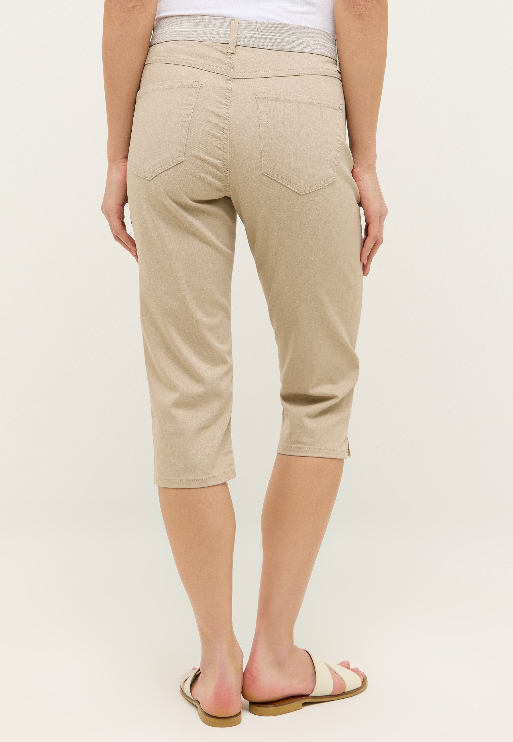 ANGELS Capri jeans ANACAPRI SPORTY met elastische tailleband