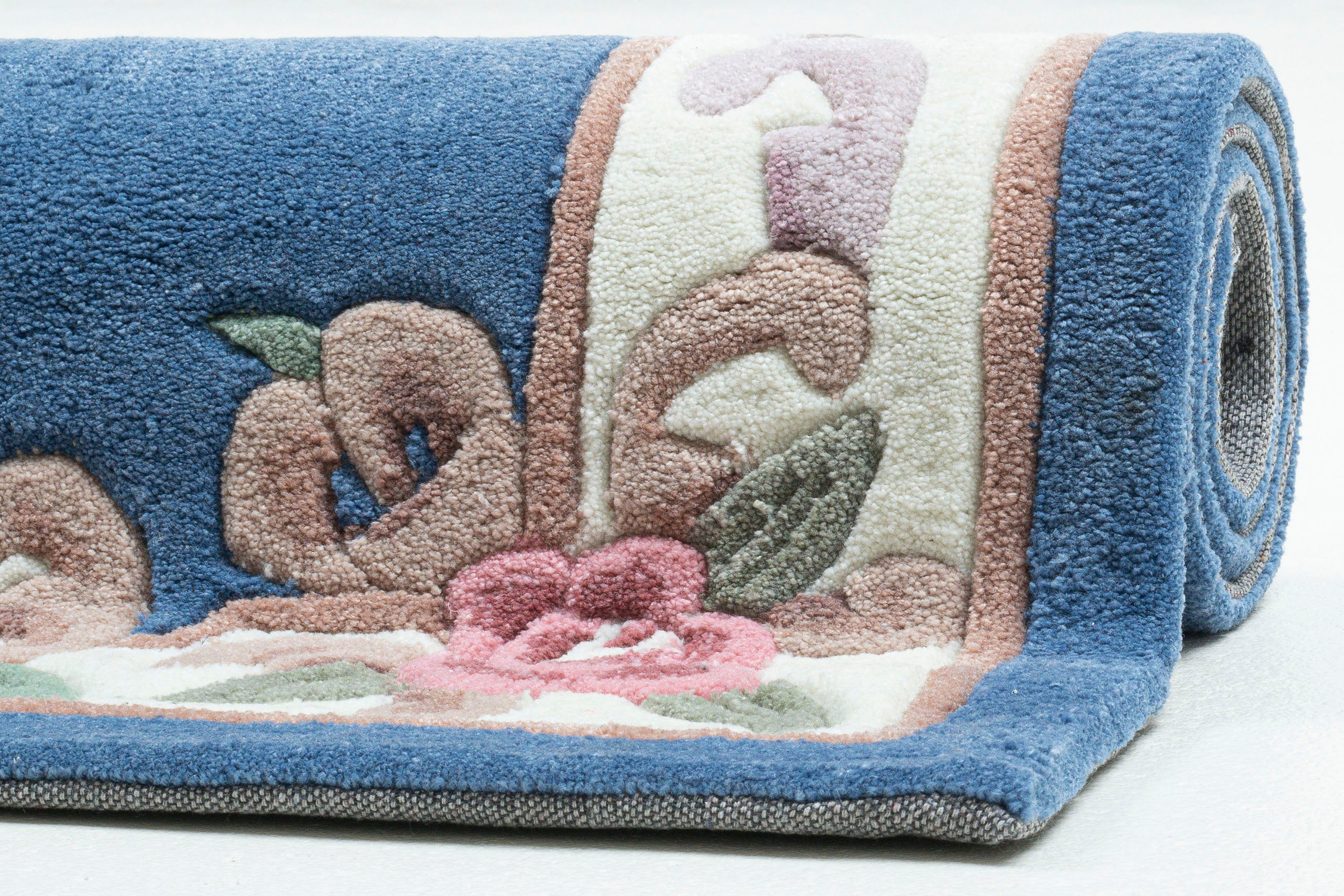 THEKO Set slaapkamerkleedjes Ming Slaapkamerkleed, loperset, uitstekend acrylgaren, gebloemd design