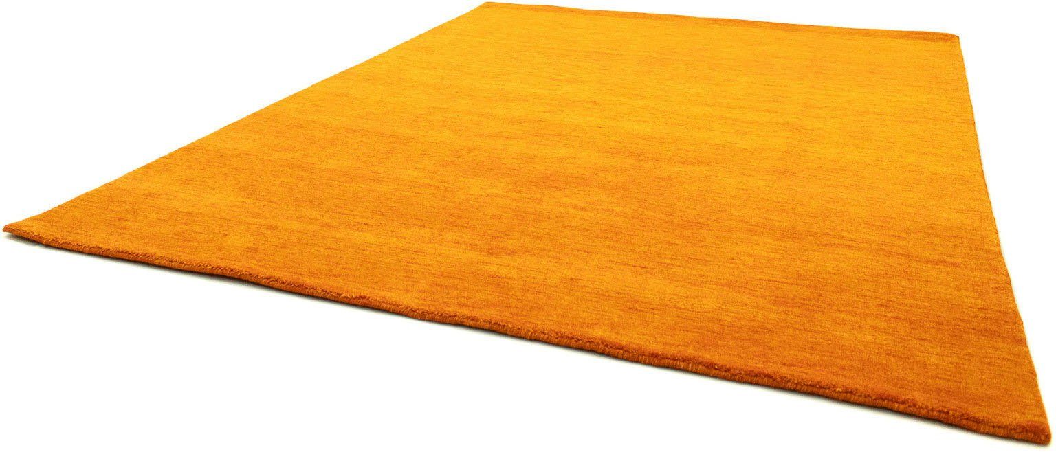 morgenland Wollen kleed Uni - Gabbeh tapijt - Softy Gabbeh look, uni kleuren, 100% wol, zeer zachte pool, woonkamer