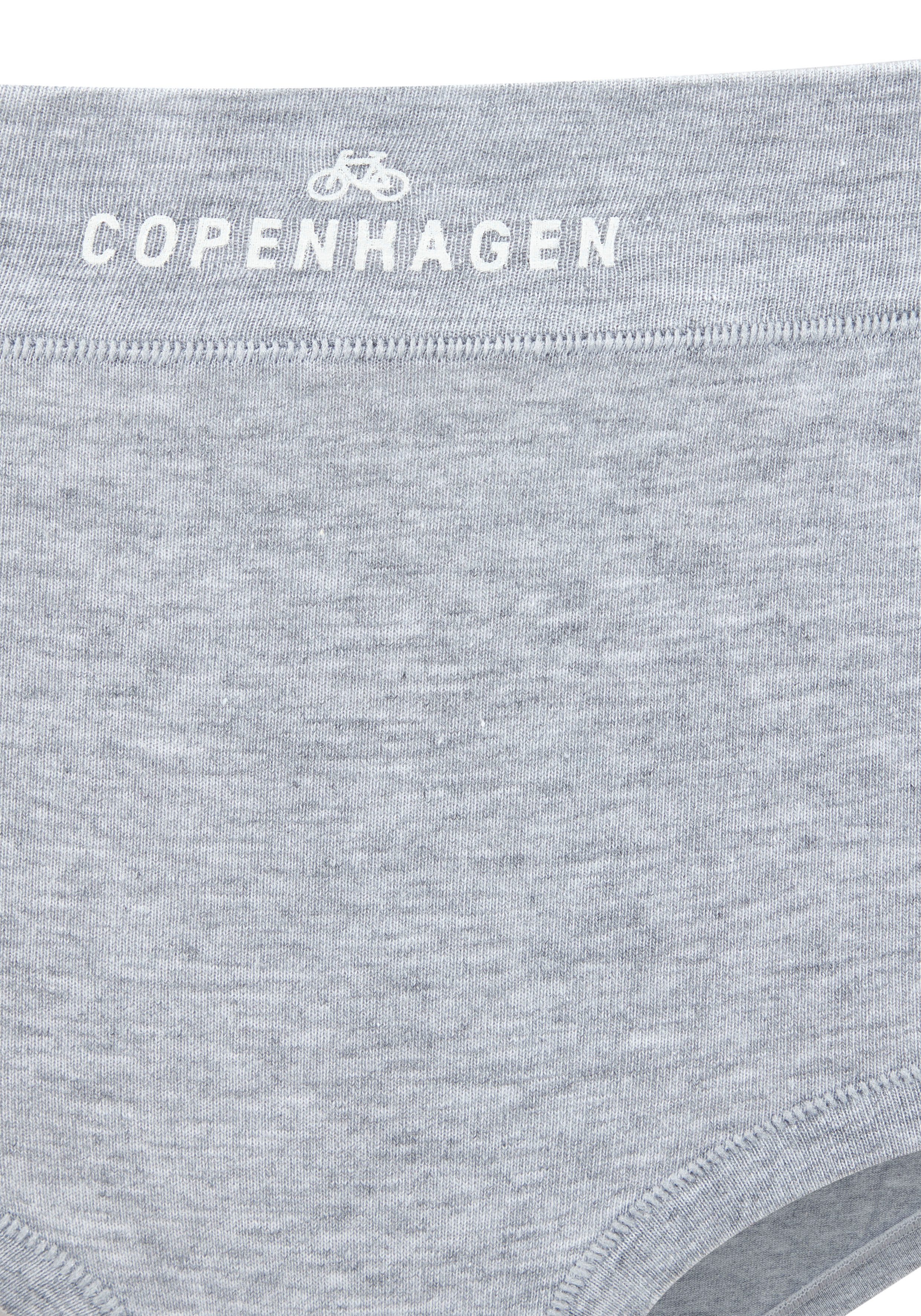 Copenhagen Studios Hipster Met logoprint bij de band van zachte bio-katoenkwaliteit (Set van 3)