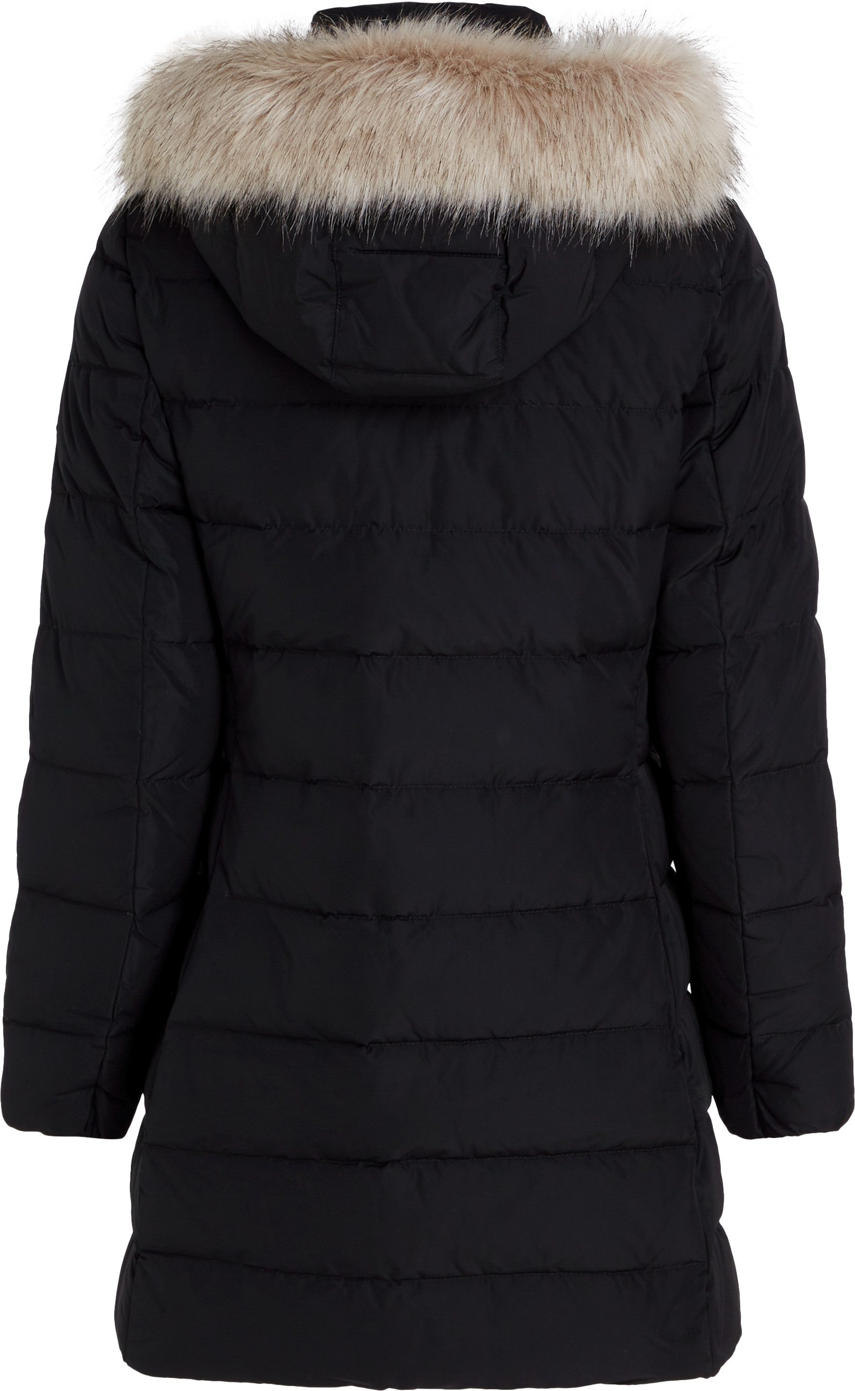 Tommy Hilfiger Gewatteerde jas HERITAGE DOWN TYRA COAT WITH FUR