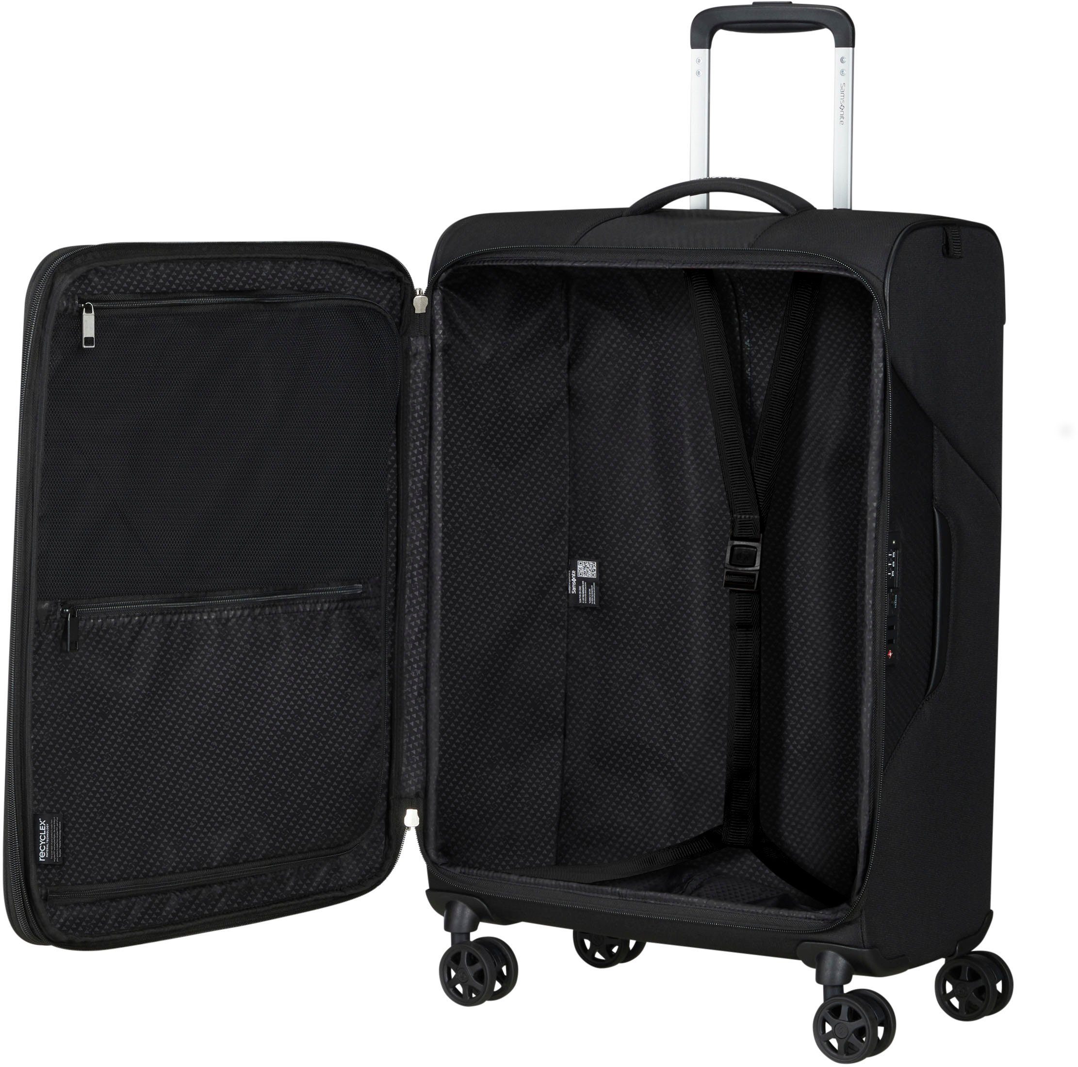 Samsonite Zachte bagage trolley LITEBEAM, verschillende maten en kleuren