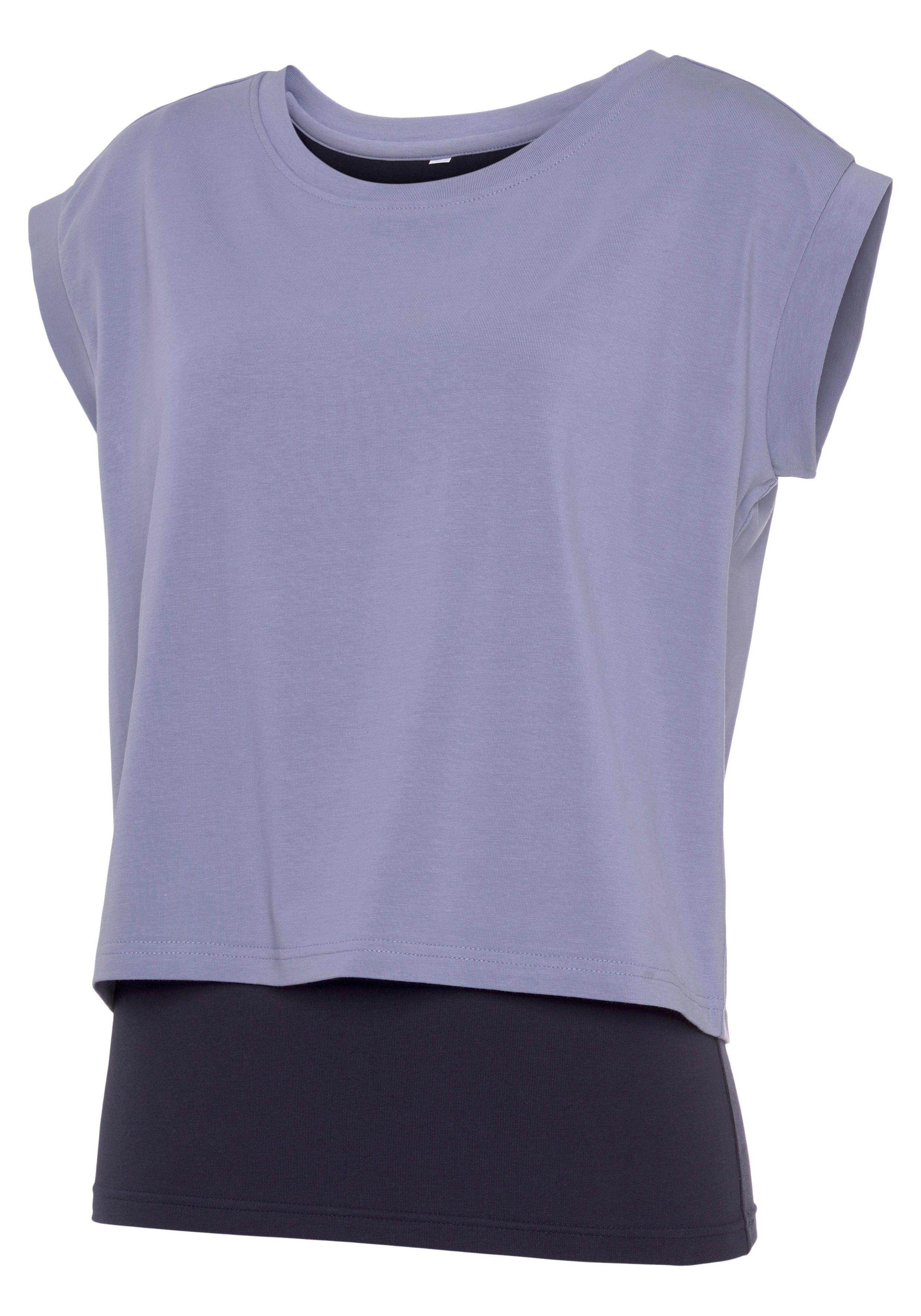 active by Lascana 2-in-1-shirt -Sportshirt