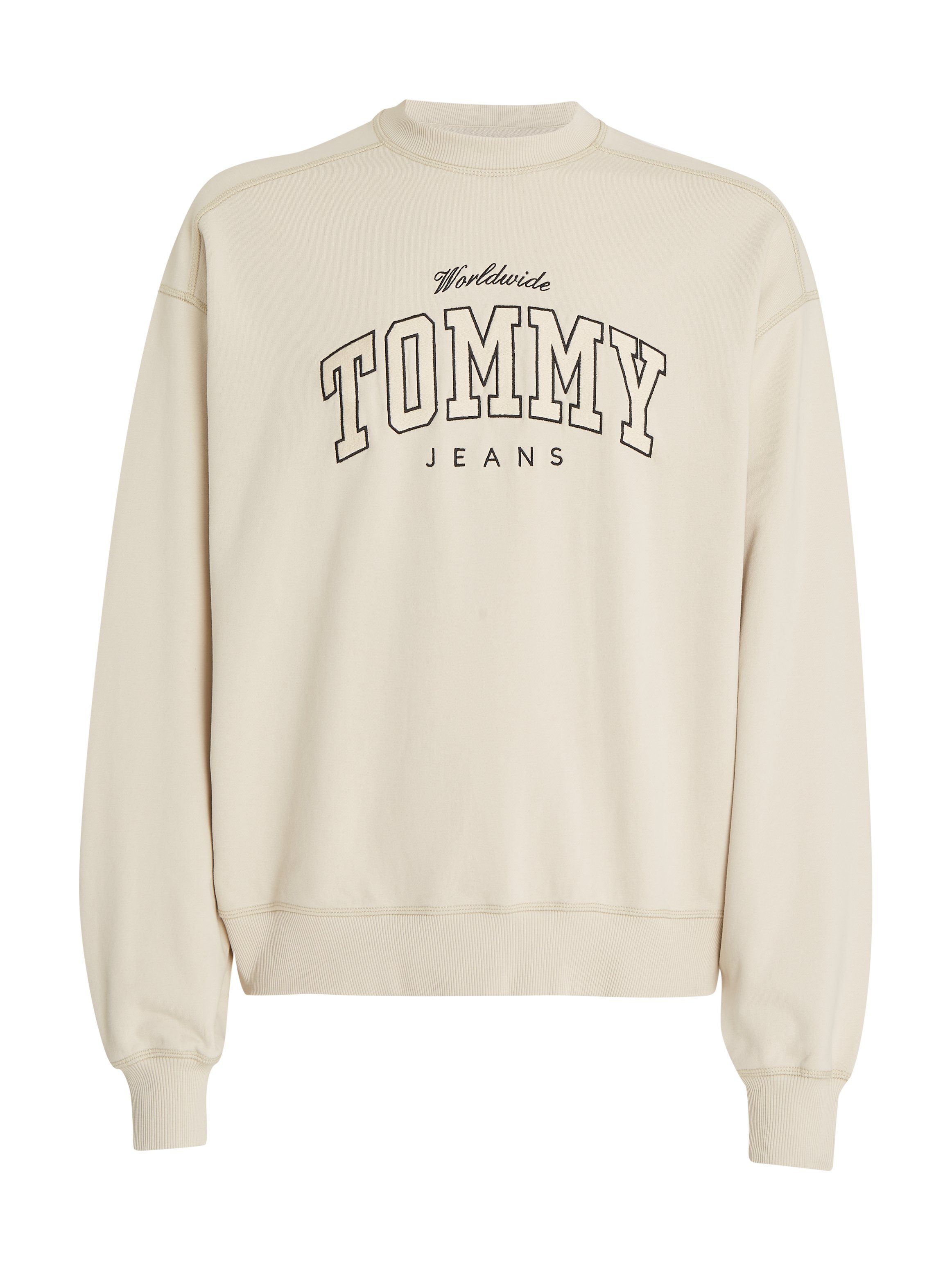 TOMMY JEANS Sweatshirt TJM BOXY VARSITY CREW EXT