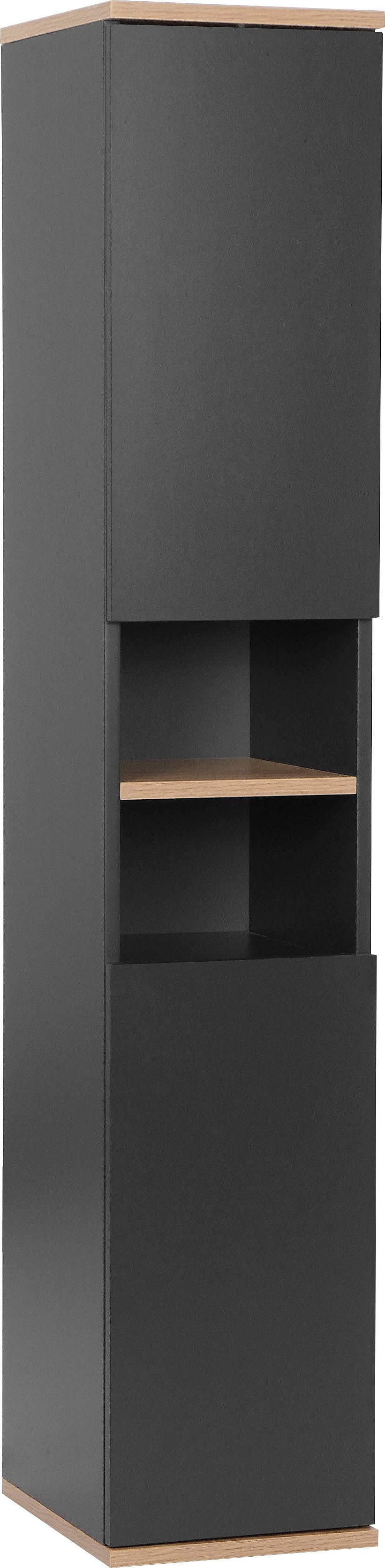 welltime Hoge kast Haarlem Breedte 24 cm, badkamermeubel kast