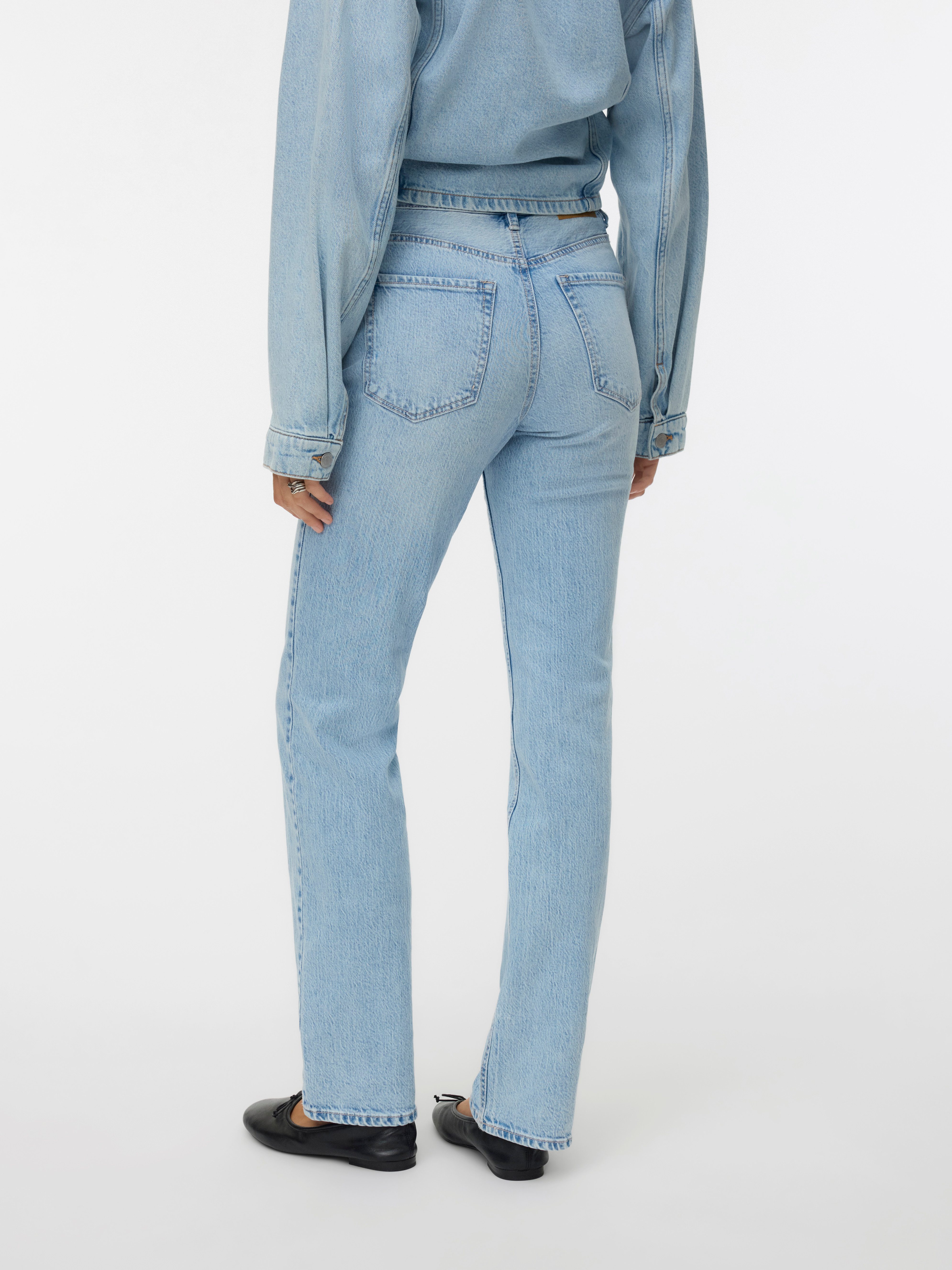Vero Moda Straight jeans VMTESSA HR STRAIGHT JEANS LI3010 GA NOOS