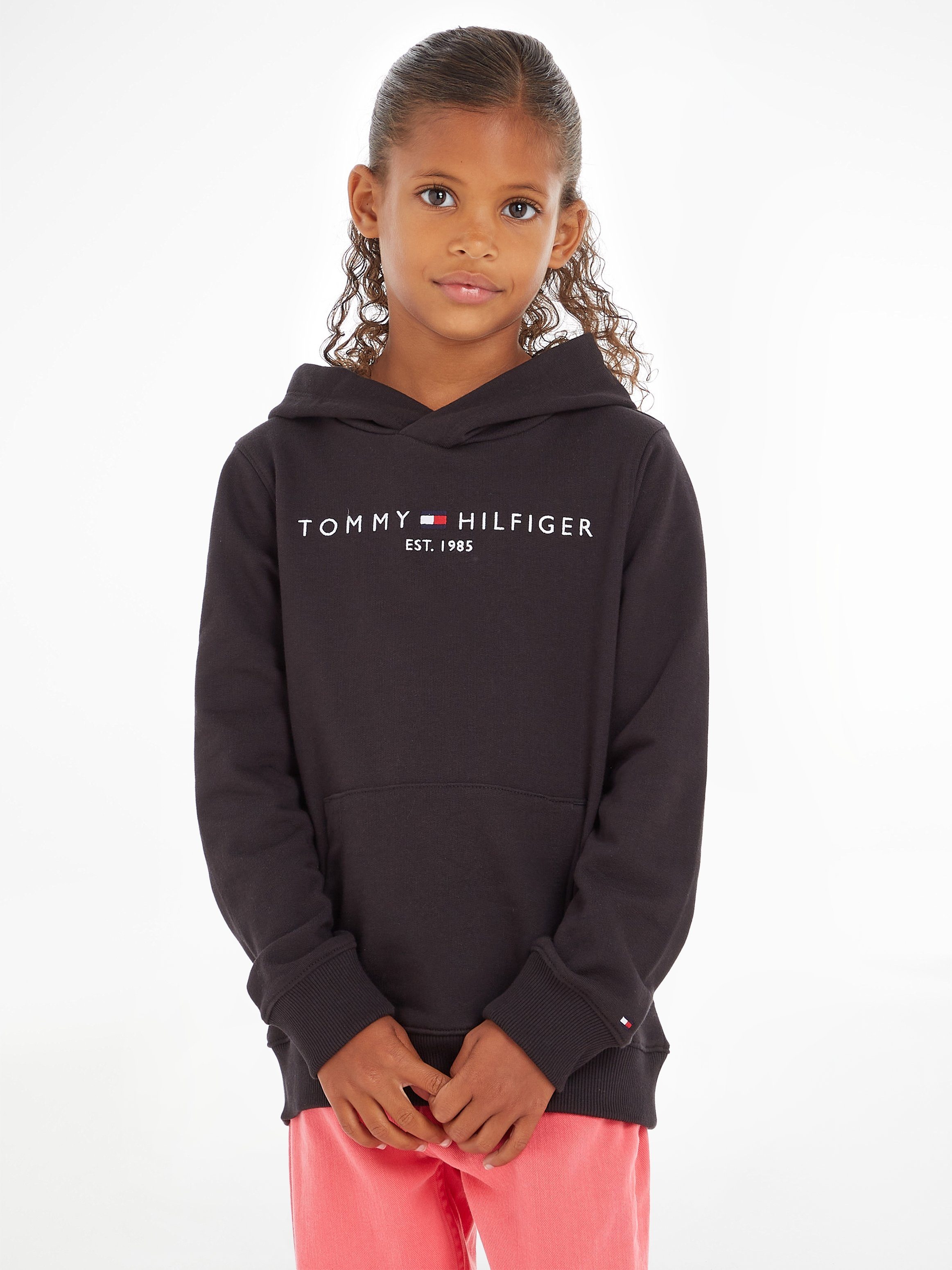 Tommy Hilfiger Hoodie ESSENTIAL HOODIE Kinderen Kids Junior MiniMe, voor jongens en meisjes