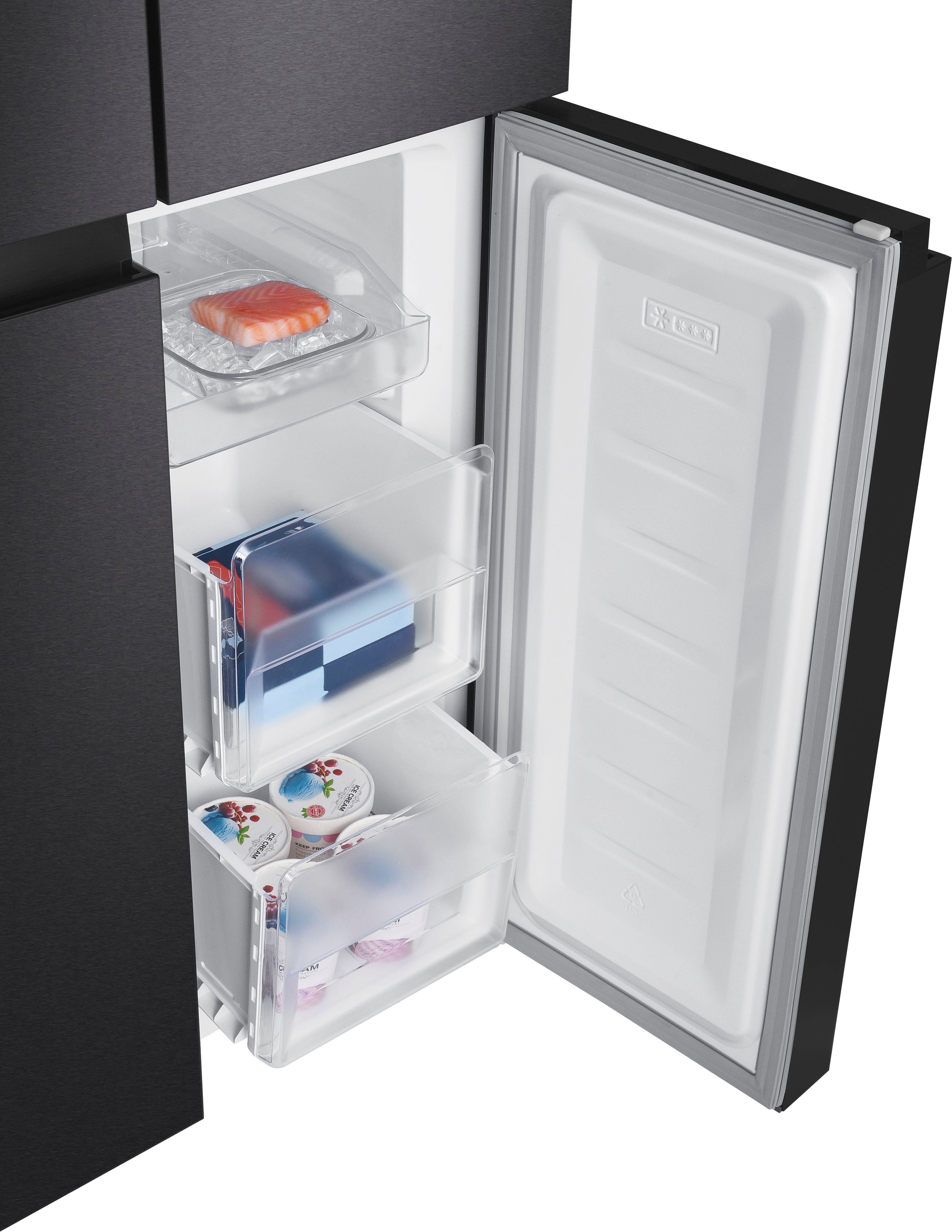 Hanseatic MultiDoor HCDC18080CI NoFrost, display, deuralarm