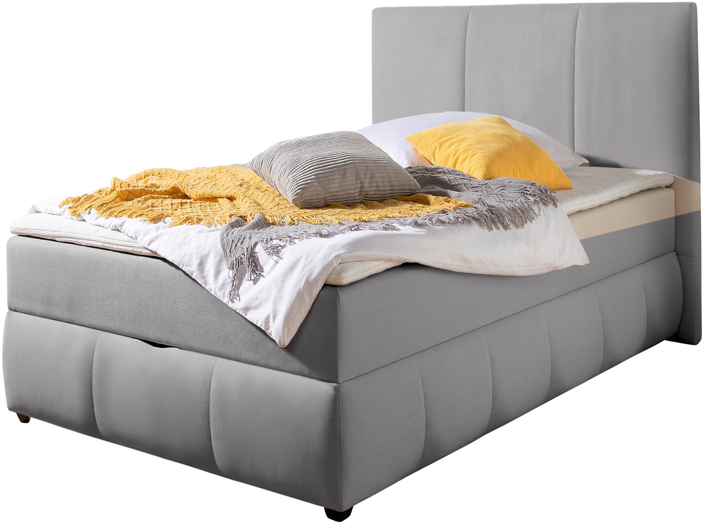 INOSIGN Boxspring Hartley Inclusief bedlade & topper, kiesbaar in H2, H3 of H4