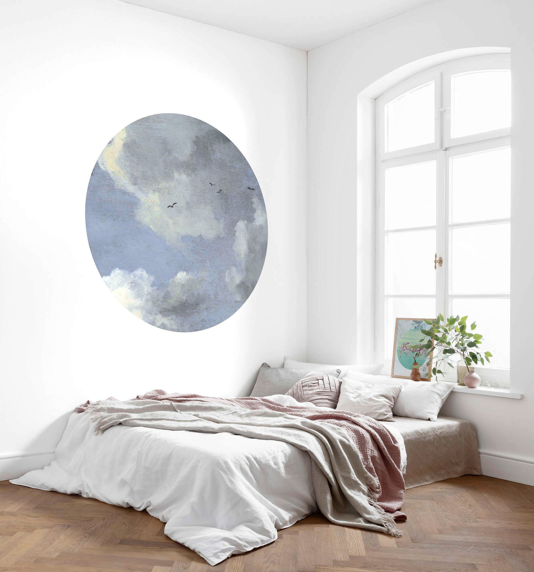 Komar Vliesbehang Zelfklevend vlies - Simply Sky - Afmeting 125 x 125 cm (1 stuk)