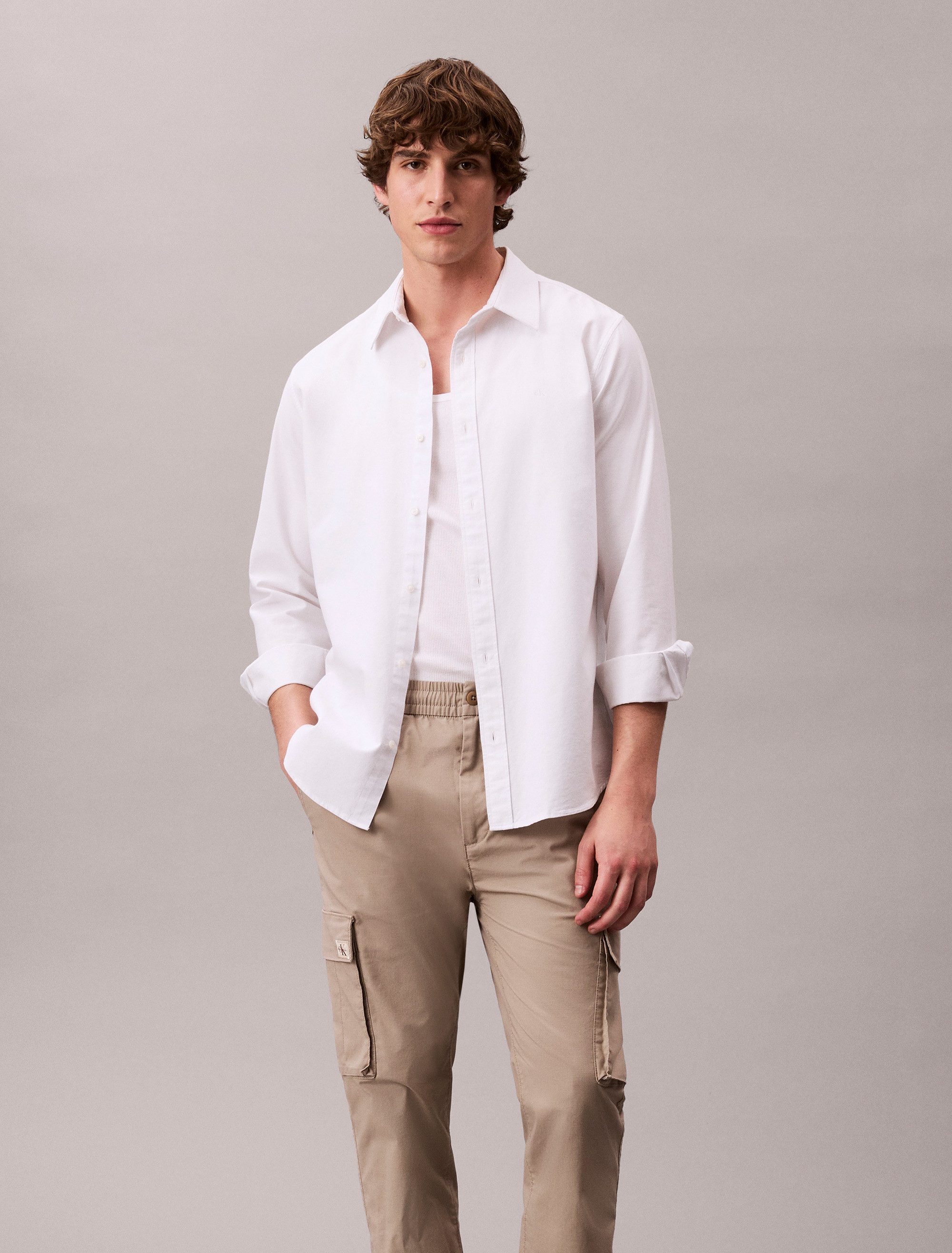 Calvin Klein Cargobroek PLL ON SKNNY CRG RPS Met elastische taille