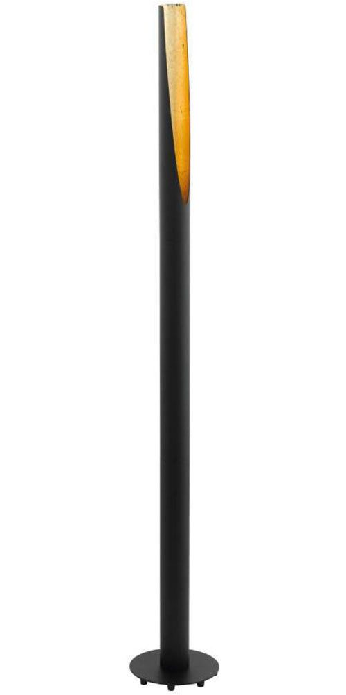 EGLO Staande ledlamp BARBOTTO zwart, goudkleur / ø6 x h137 cm / inclusief 1x gu10 (elk 4,5w) / warmwit