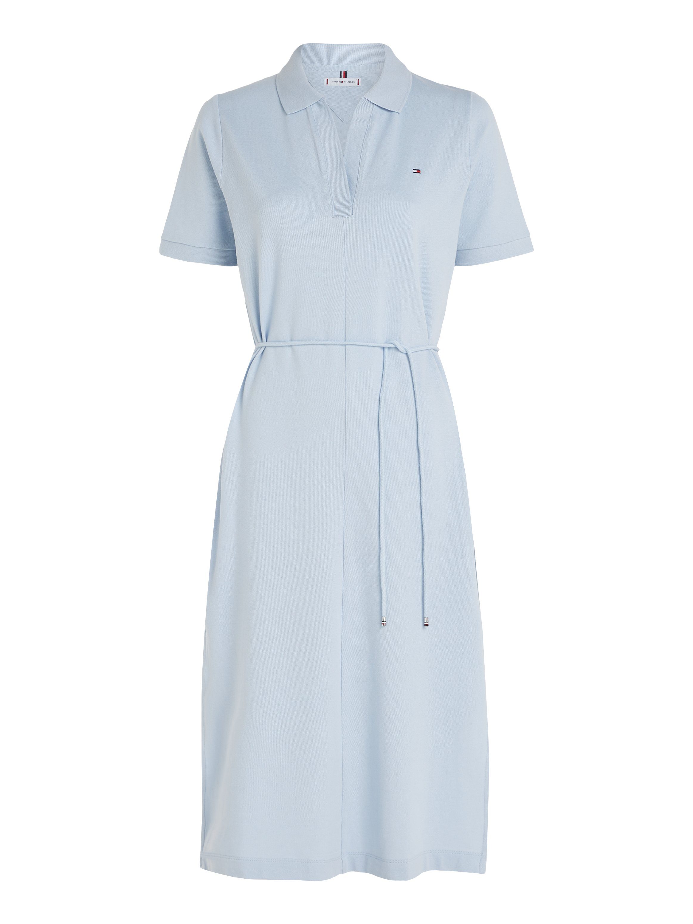 Tommy Hilfiger Polojurk OPN PLKT LYLL POLO DRS WAIST DTL