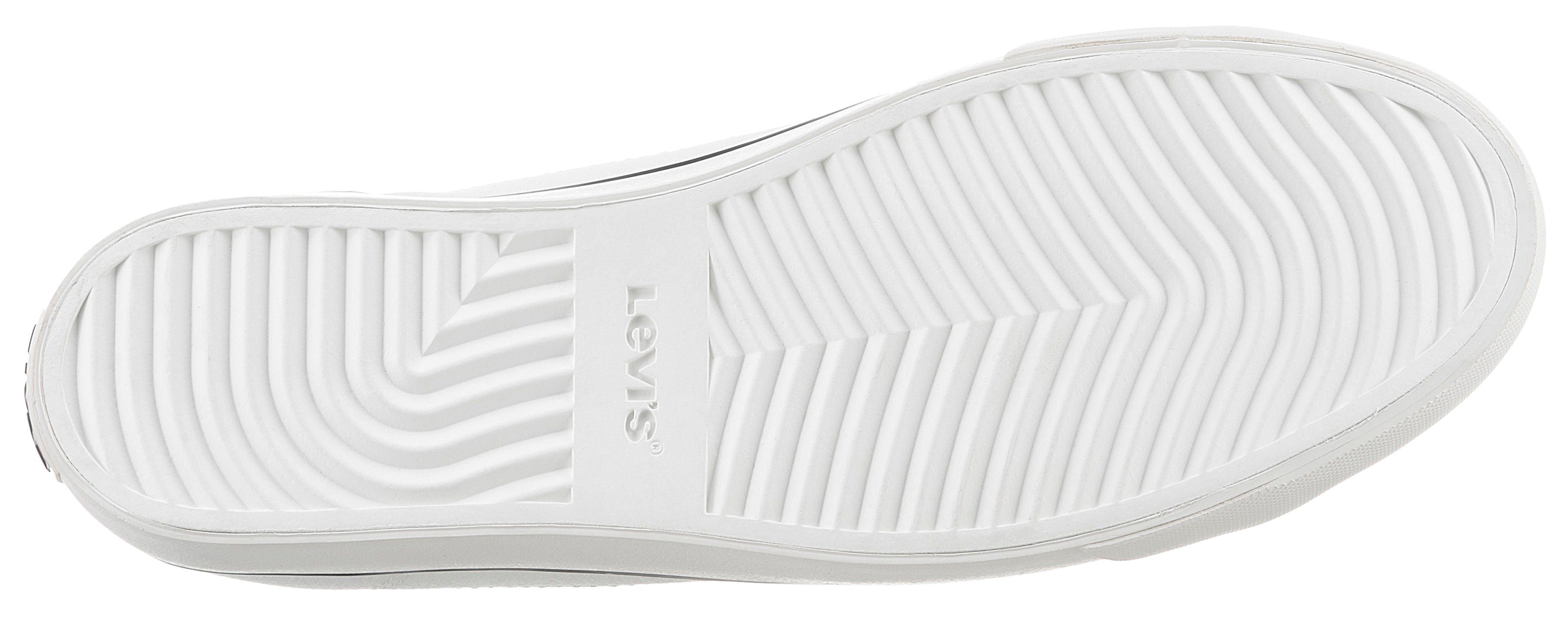 Levi's® Sneakers HERNAN , vrijetijdsschoen, lage schoen, veterschoen met 6-voudige perforatie