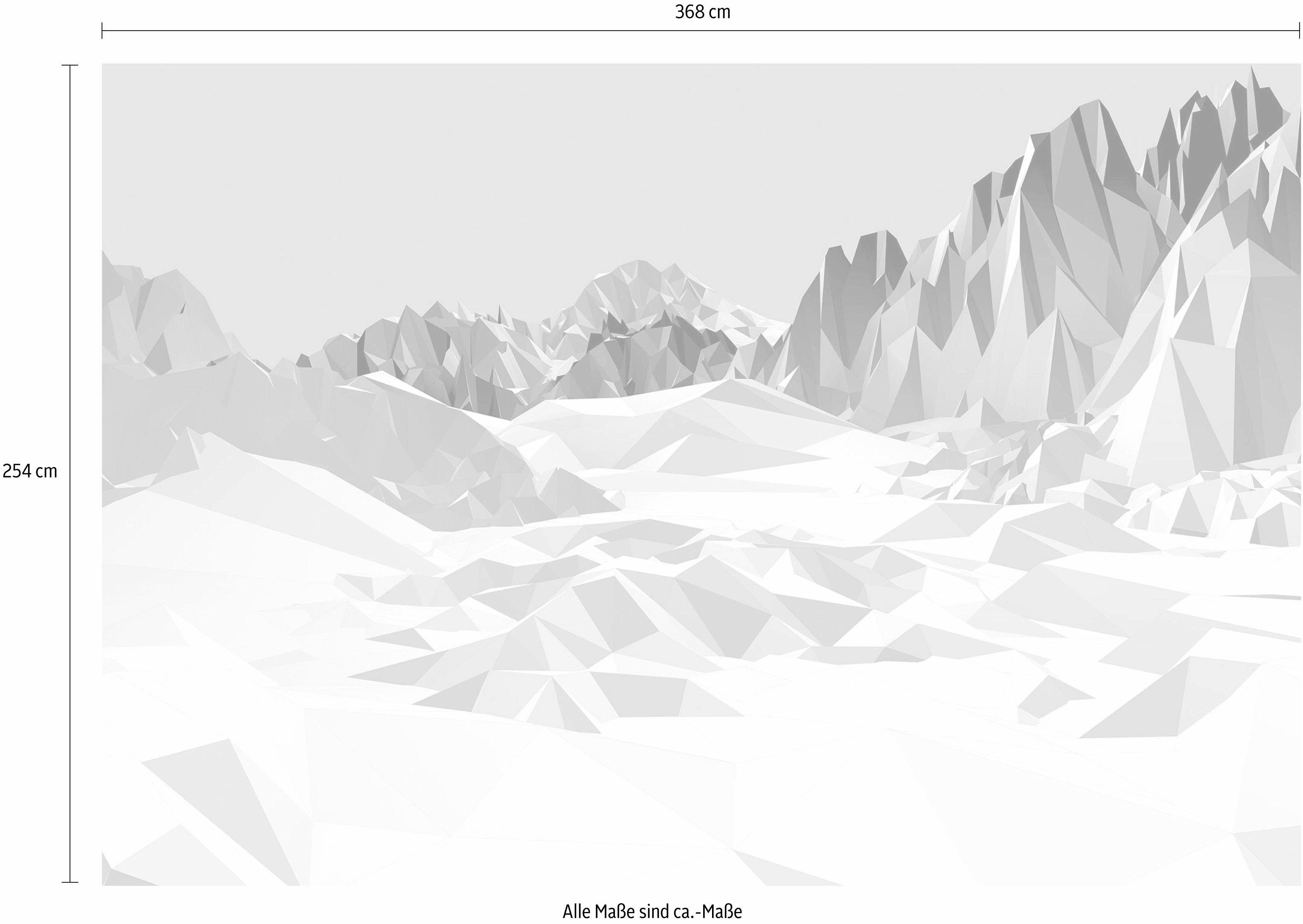 Komar Fotobehang Icefields - Afmeting 368 x 254 cm (set)