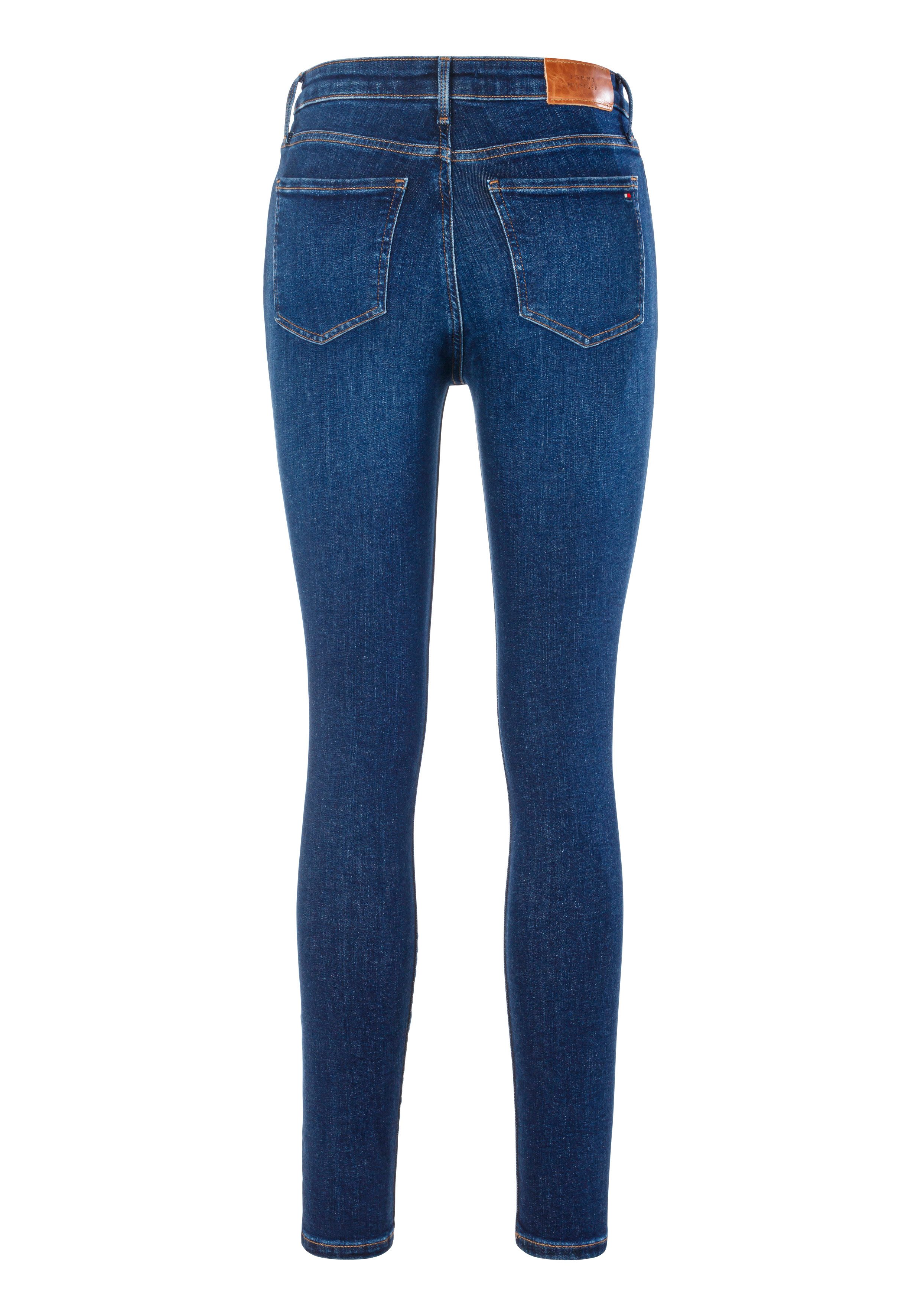 Tommy Hilfiger Skinny fit jeans HERITAGE COMO SKINNY RW met tommy hilfiger logo-badge