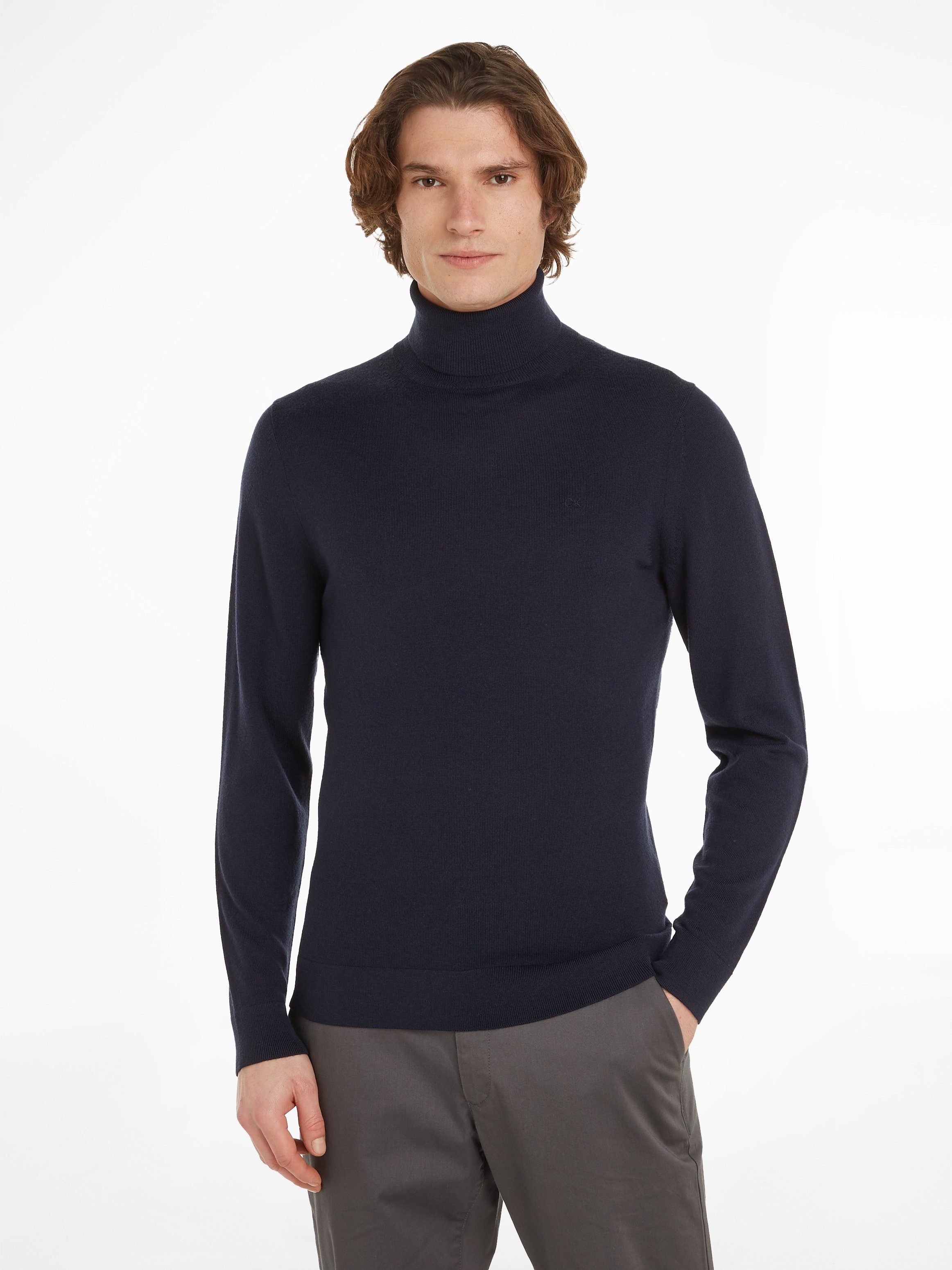 Calvin Klein Coltrui SUPERIOR WOOL TURTLE NECK