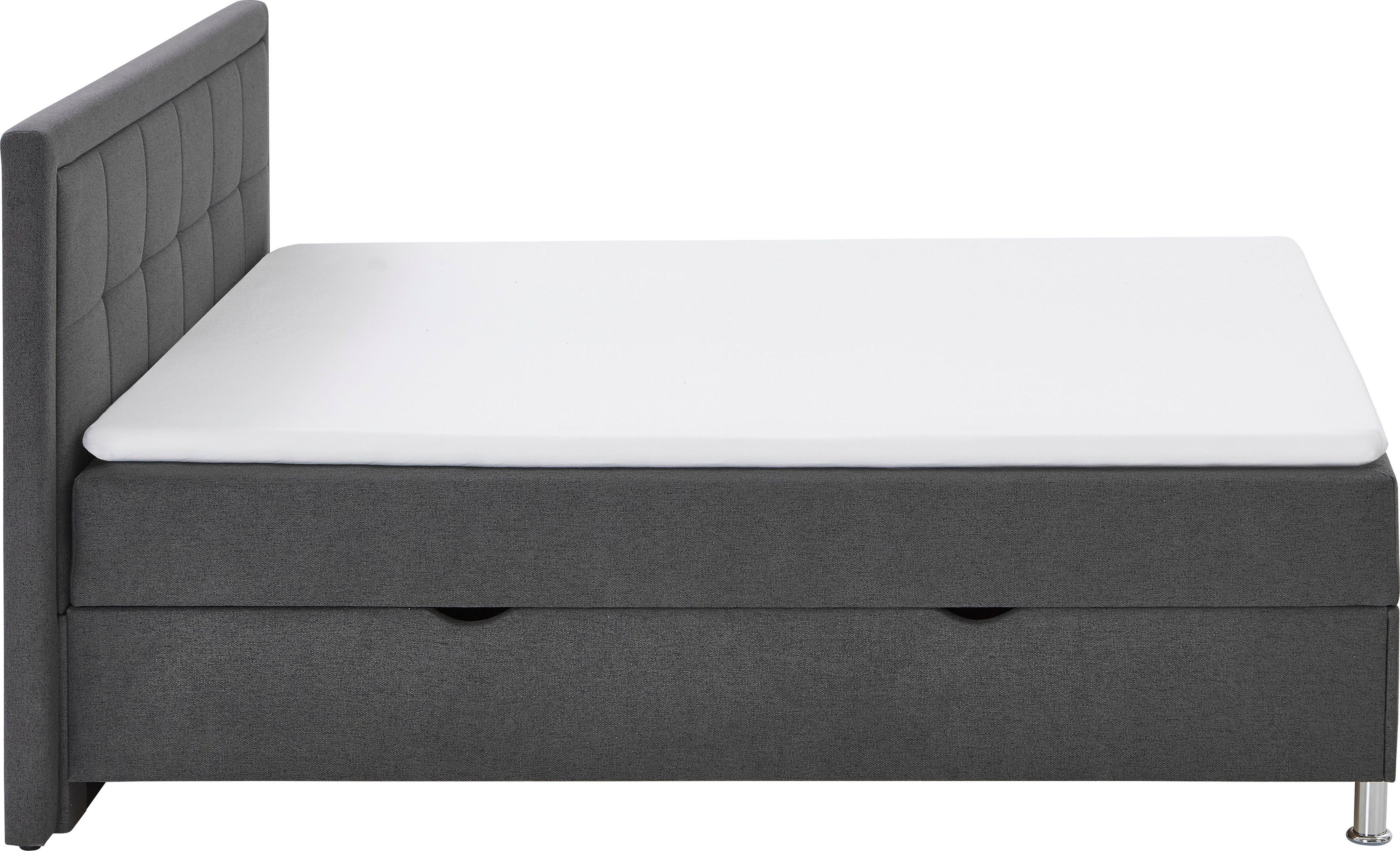 INOSIGN Boxspring Fergus met bedkist, incl. topmatras