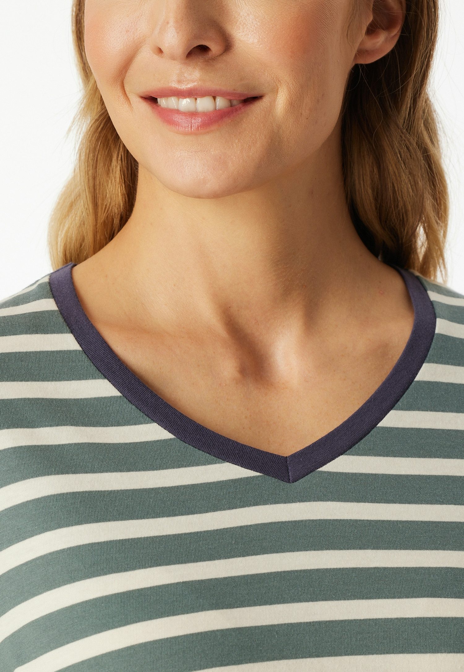 Schiesser Pyjama Casual Essentials met comfortabele boorden (2-delig)