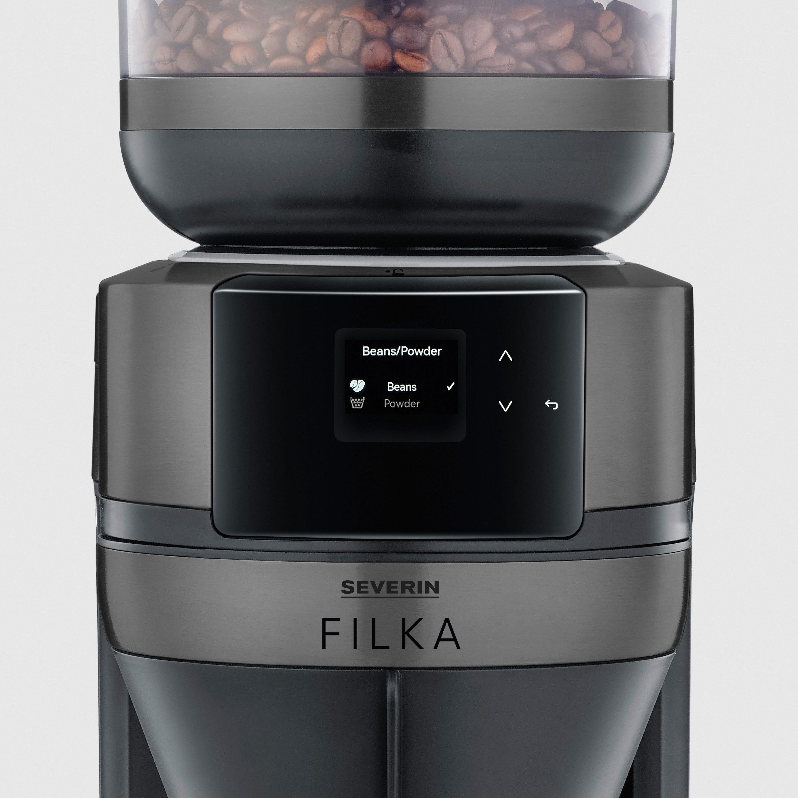 Severin Koffiezetapparaat met bonenmaler KA 4854 Filterkaffee-Vollautomat FILKA 2.0 Glas