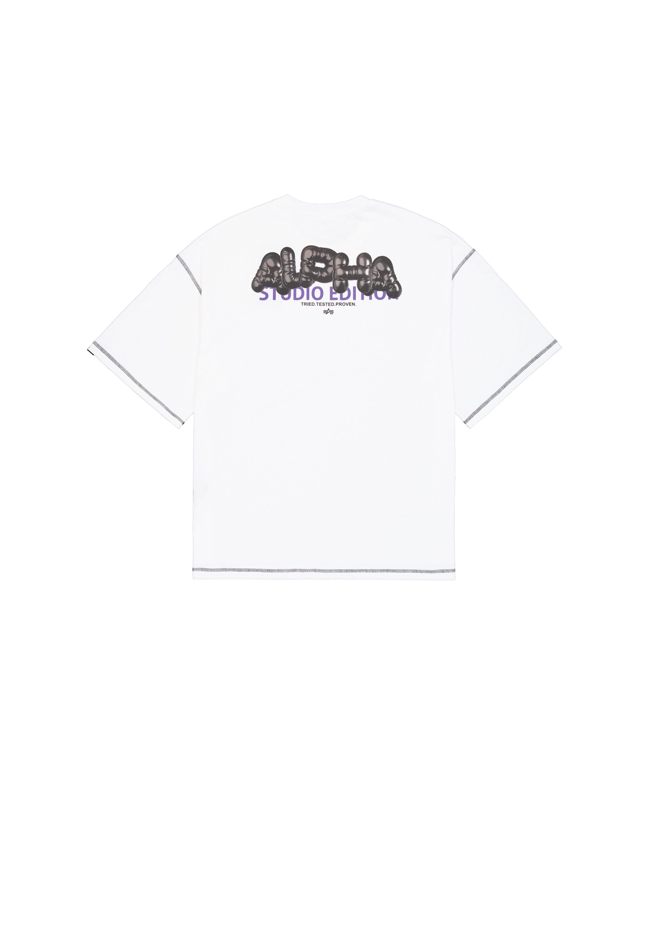 Alpha Industries T-shirt Alpha Industries Men - T-Shirts Studio Bubble Backprint T-Shirt