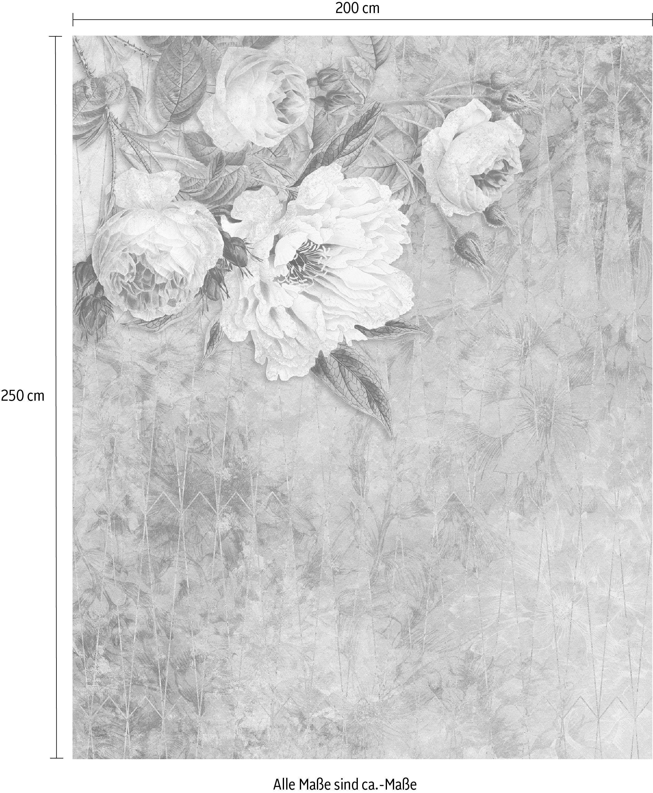 Komar Vliesbehang Digitale print vlies - La Rosa - Afmeting 200 x 250 cm (1 stuk)