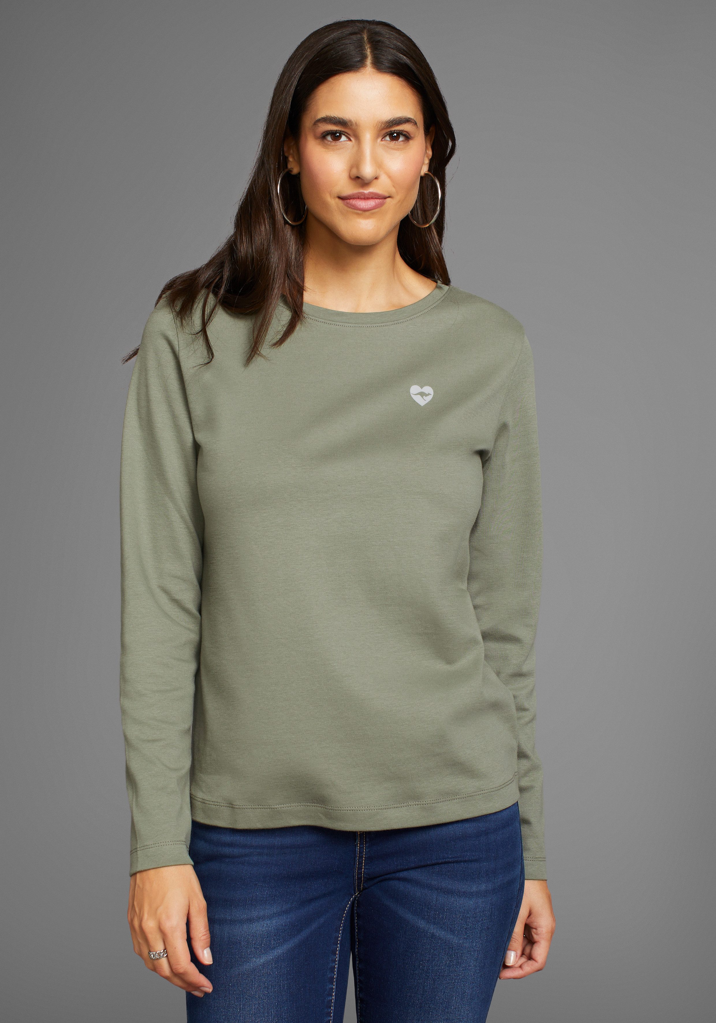 KangaROOS Sweatshirt met print op de achterkant