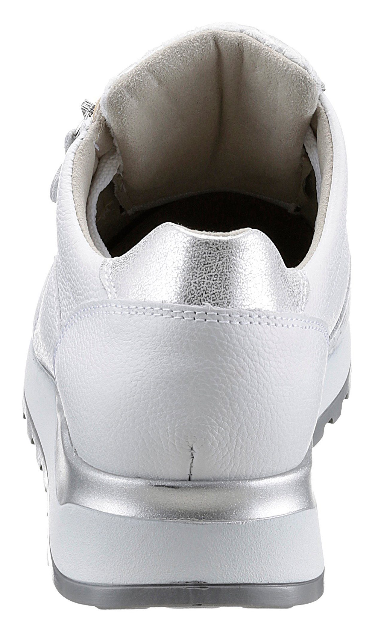 Waldläufer Sneakers met sleehak Hiroko-Soft Orthotritt uitrusting, H-breedte, vrijetijdsschoen, lage schoen, veterschoen