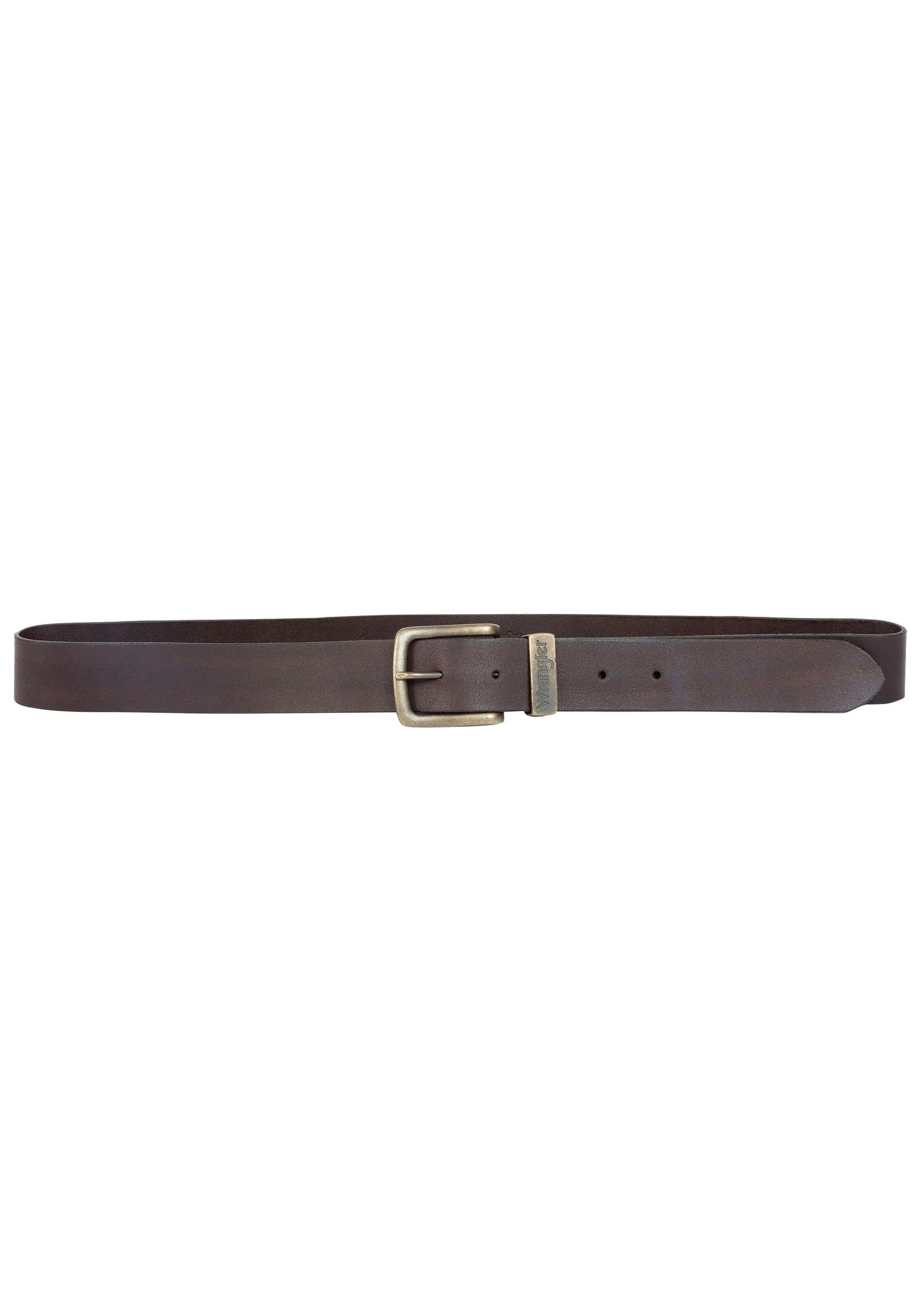 Wrangler Leren riem METAL LOOP