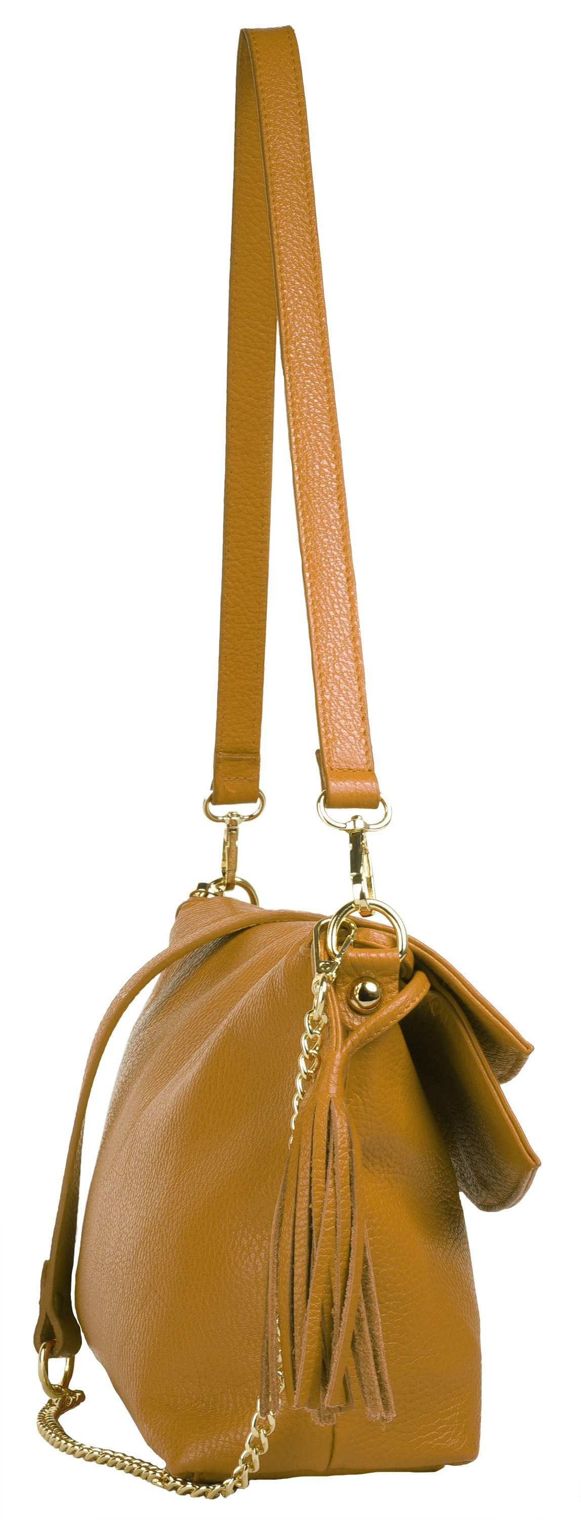 Samantha Look Schoudertas echt leer, made in italy