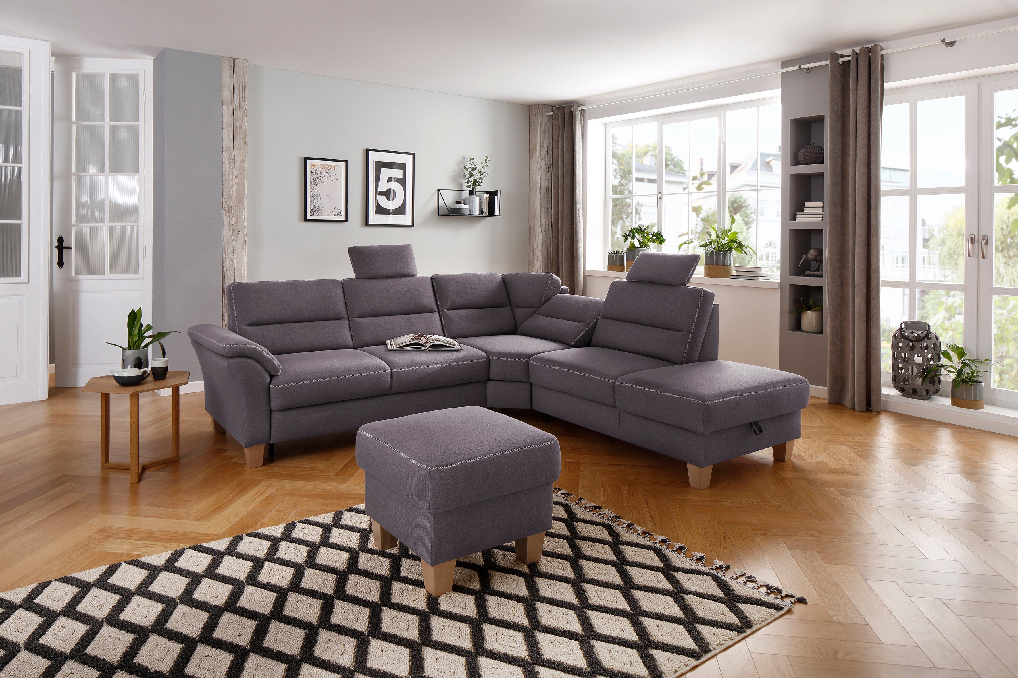 Home affaire Hocker Soleo past bij de hoekbank "solea"