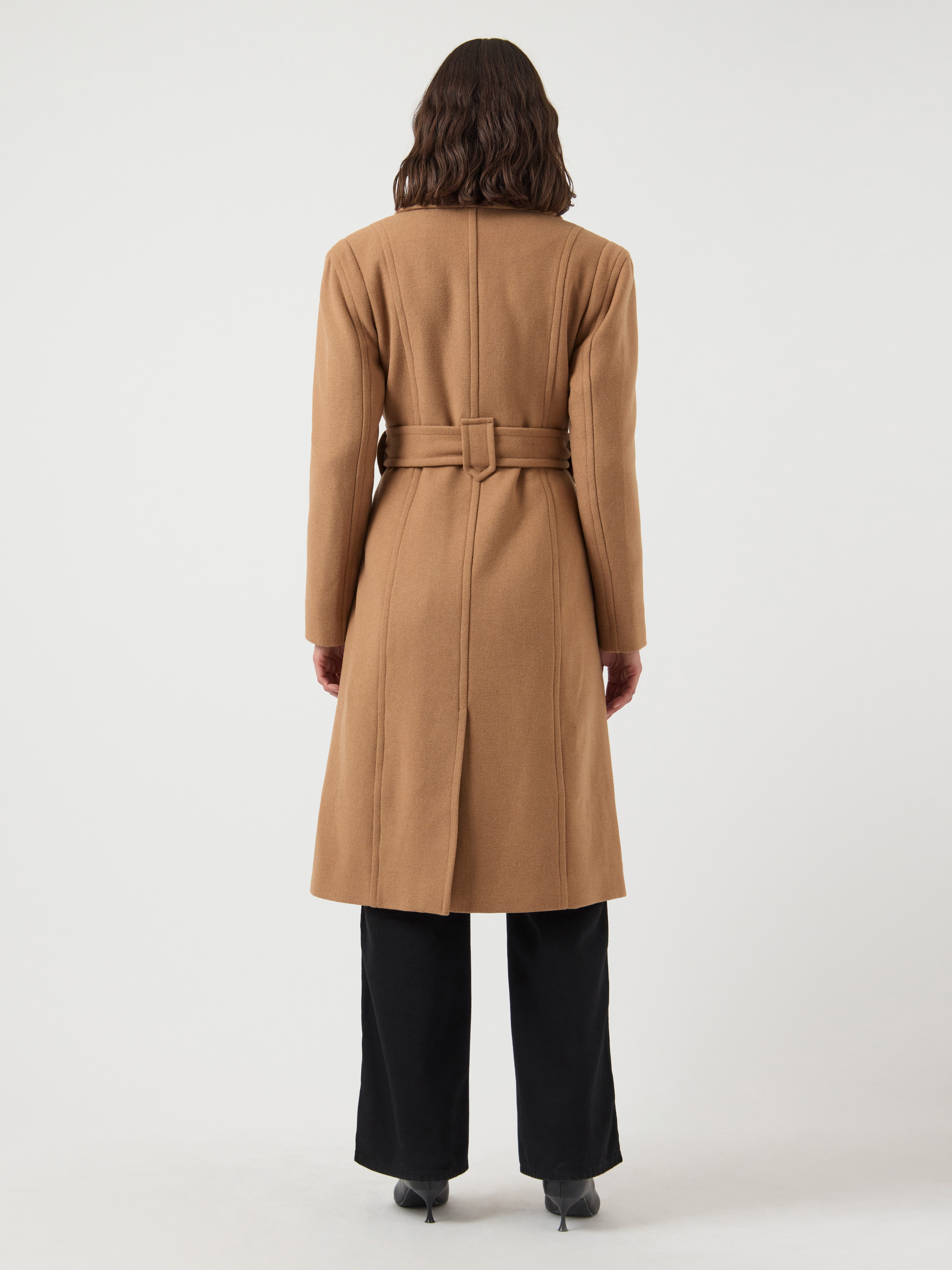 Y.A.S Lange jas YASKALI WOOL BLEND COAT S. NOOS
