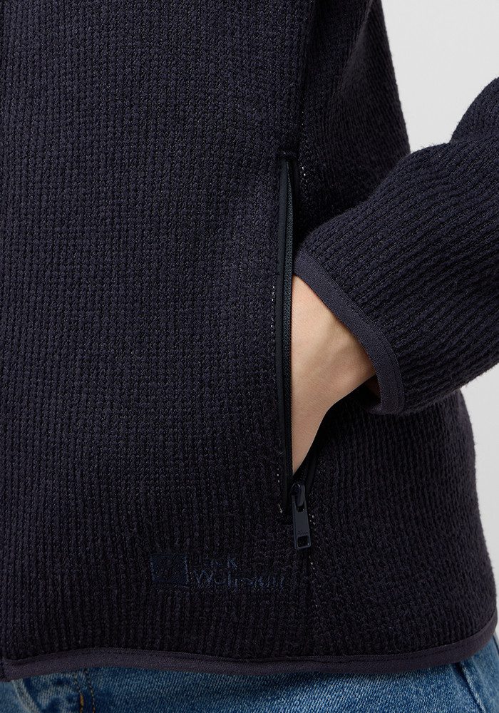 Jack Wolfskin Fleecejack KAMINFEUER HOODED JKT W