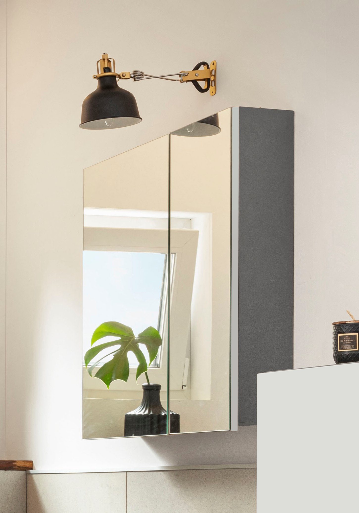 Home affaire Spiegelkast Wisla Breedte 80 cm