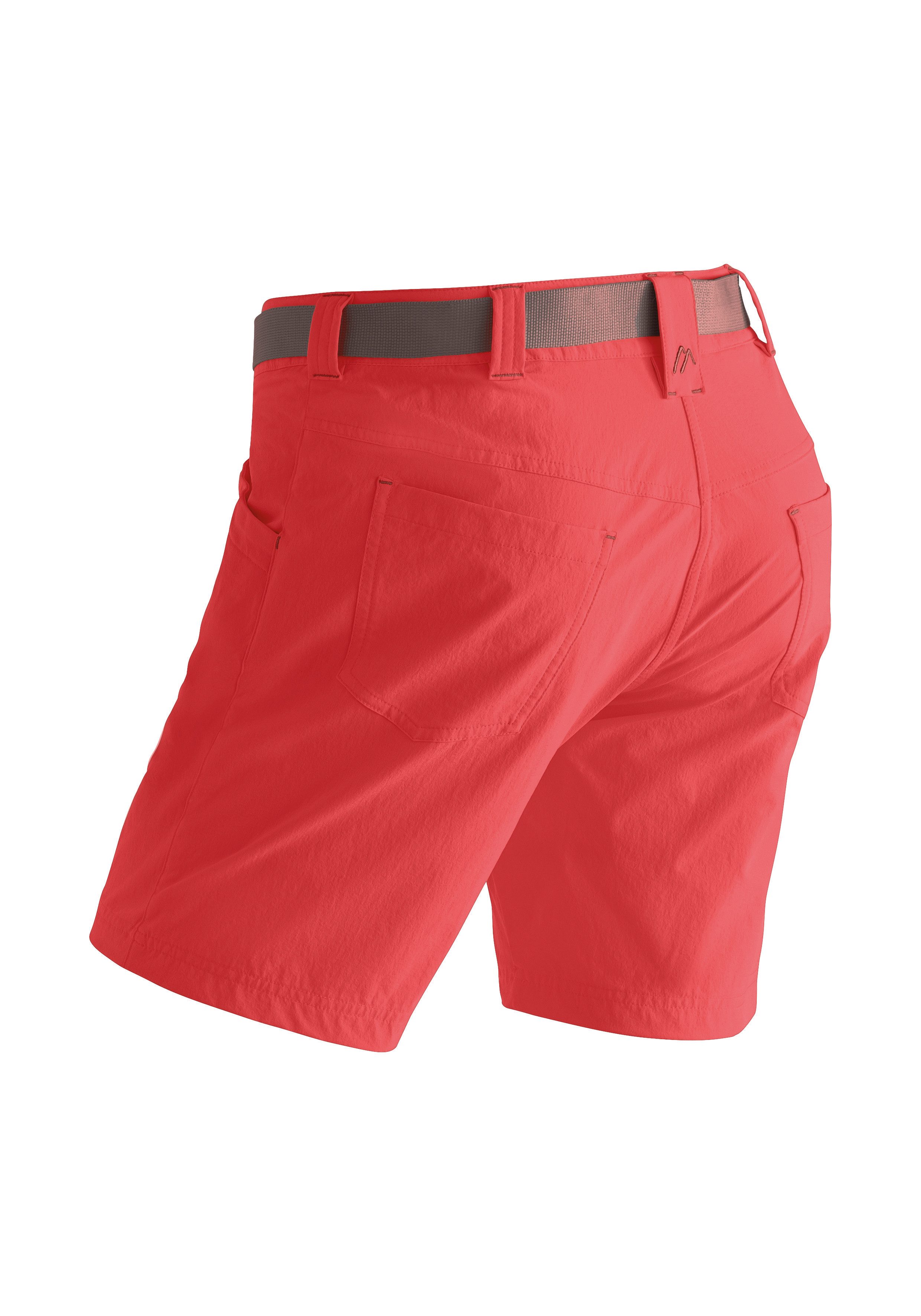 Maier Sports Functionele short Lulaka Shorts Dames shorts, korte wandelbroek, outdoorbroek met 4 zakken, regular fit
