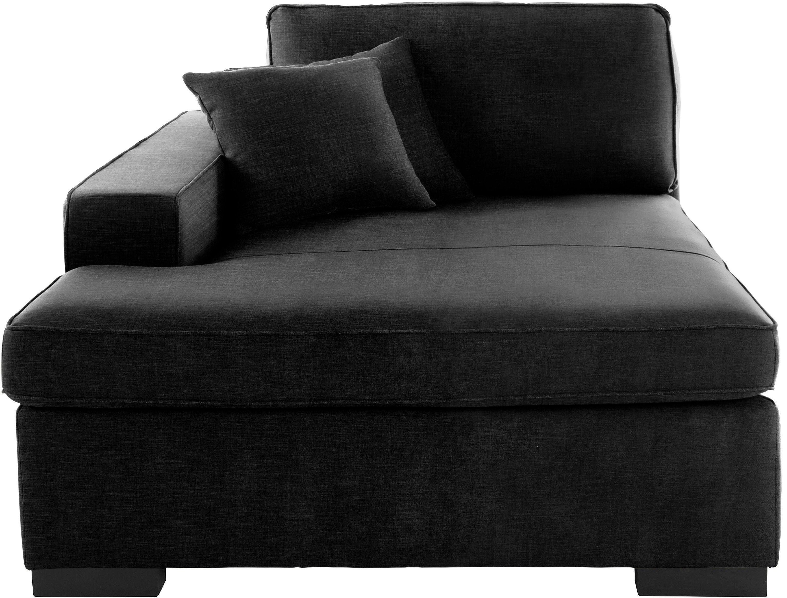 Guido Maria Kretschmer Home&Living Sofaelement Skara Module voor zelf samenstellen, in vele stofkwaliteiten zwart, modulaire banken, Links